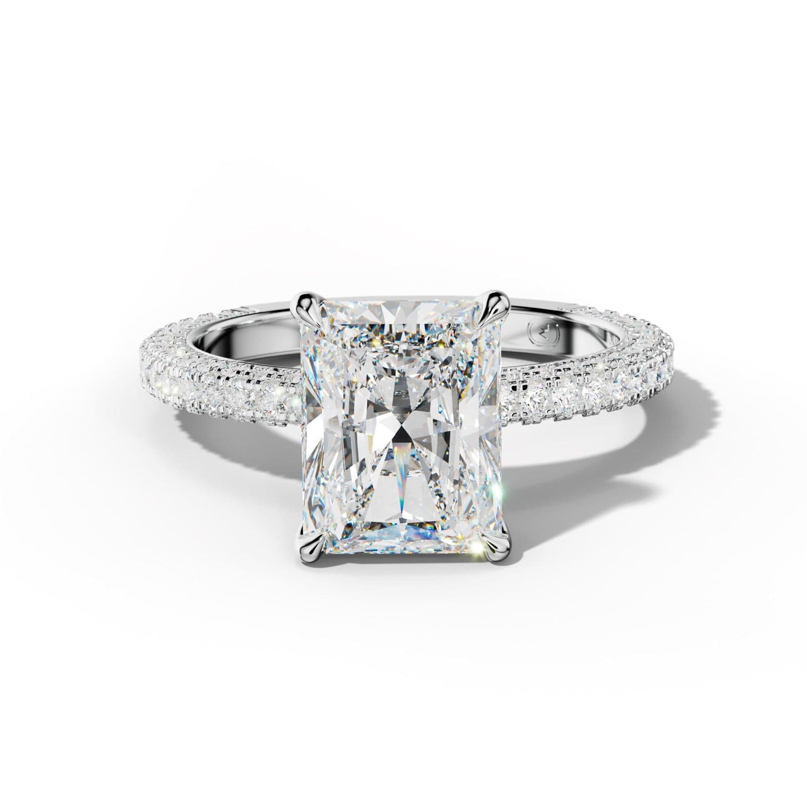 Autumn Radiant Cut Engagement Ring