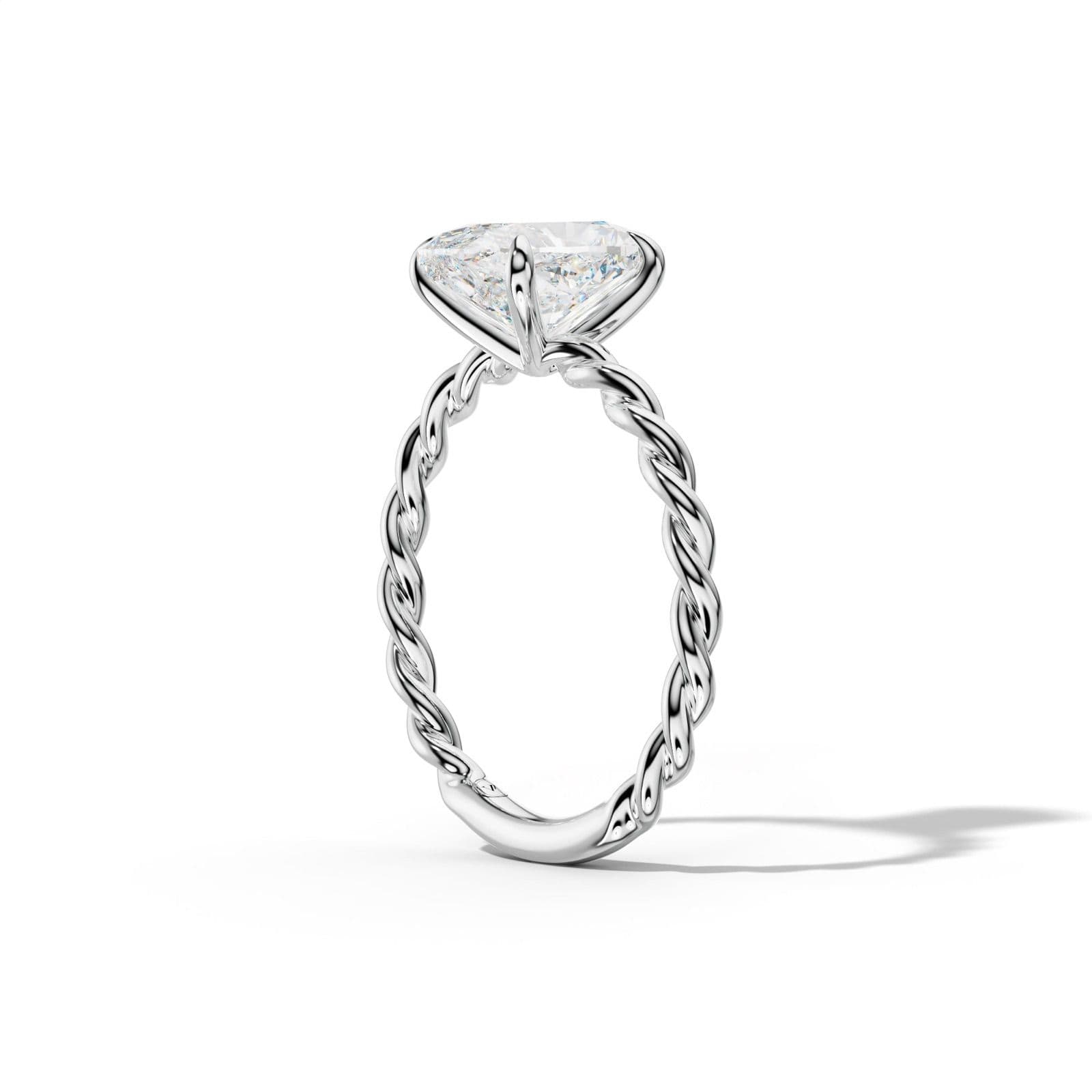 Sunny Elongated Cushion Diamond Engagement Ring