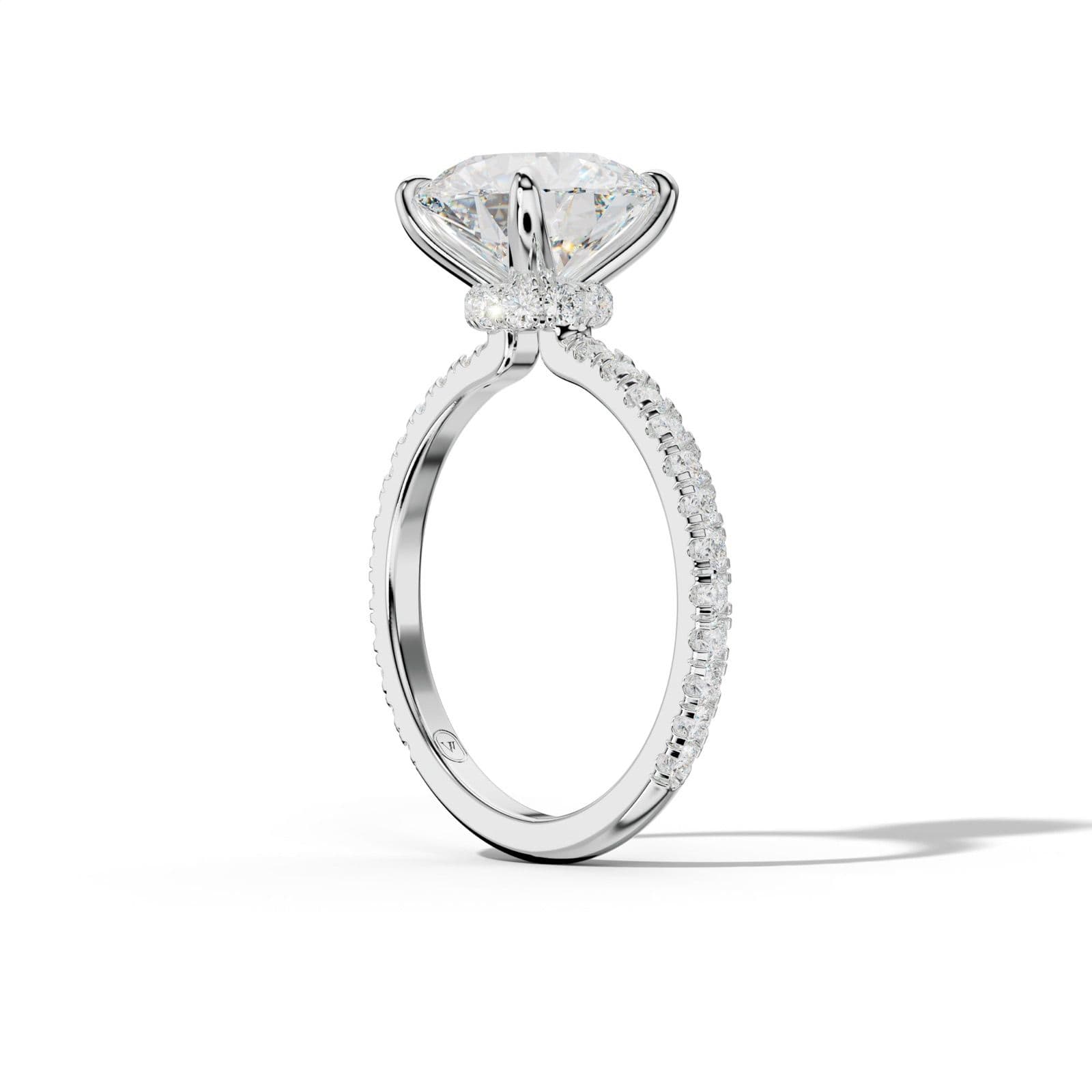 Abigail Round Diamond Engagement Ring