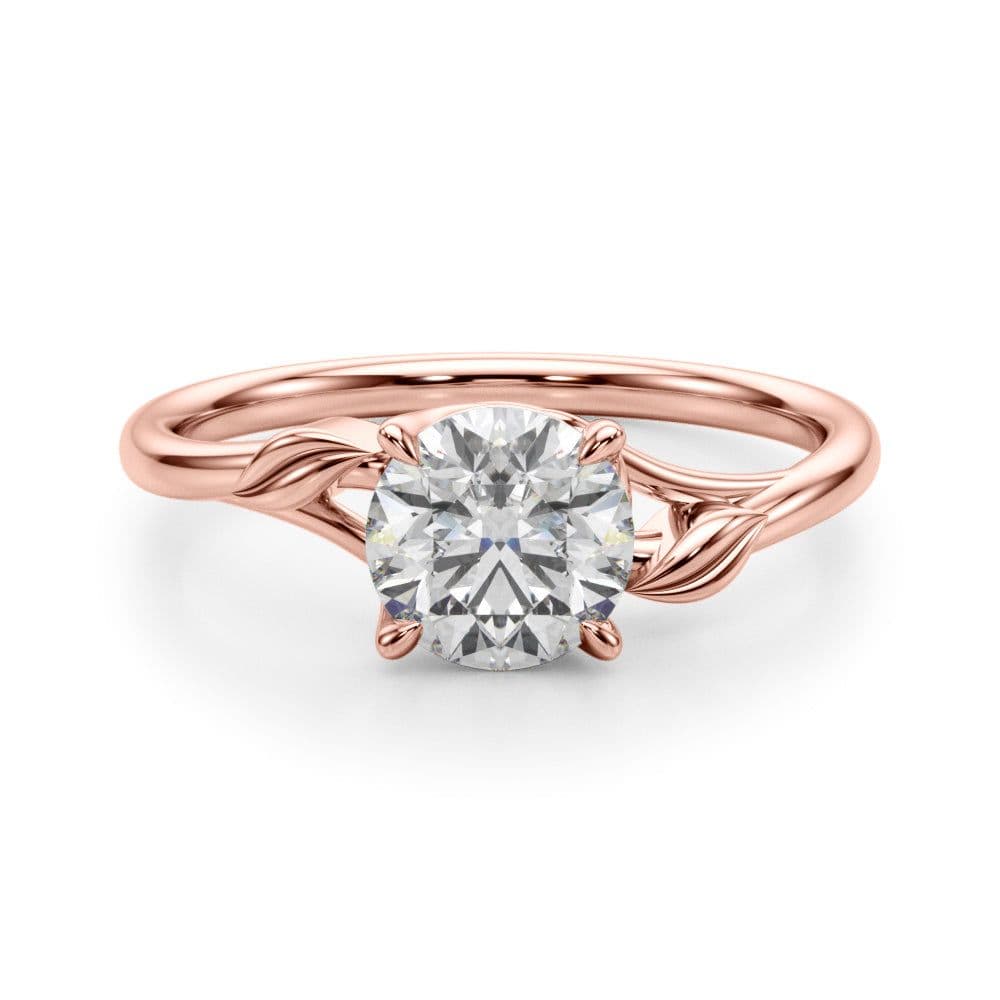 Eden Round Diamond Solitaire Engagement Ring