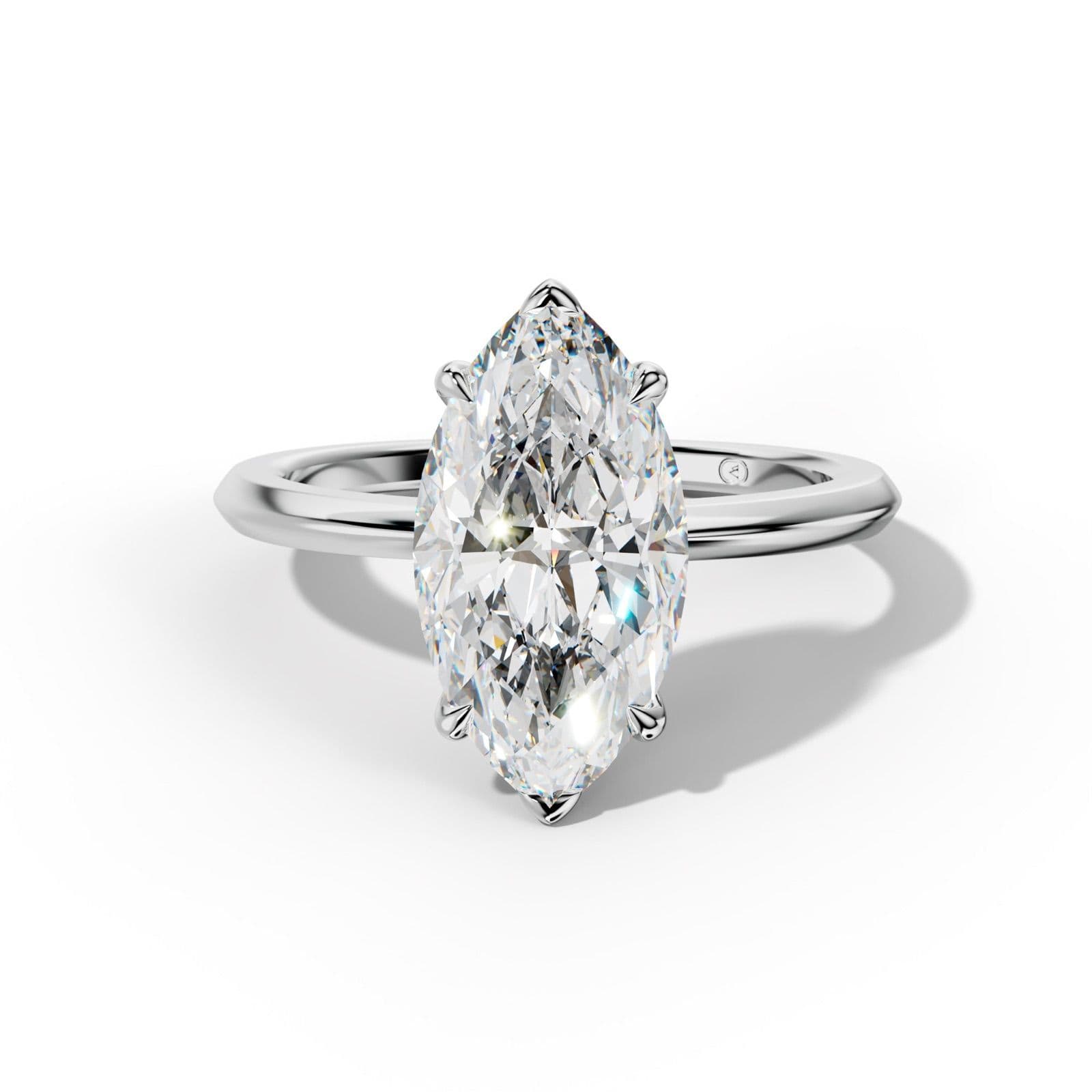 Myra Marquise Diamond Engagement Ring