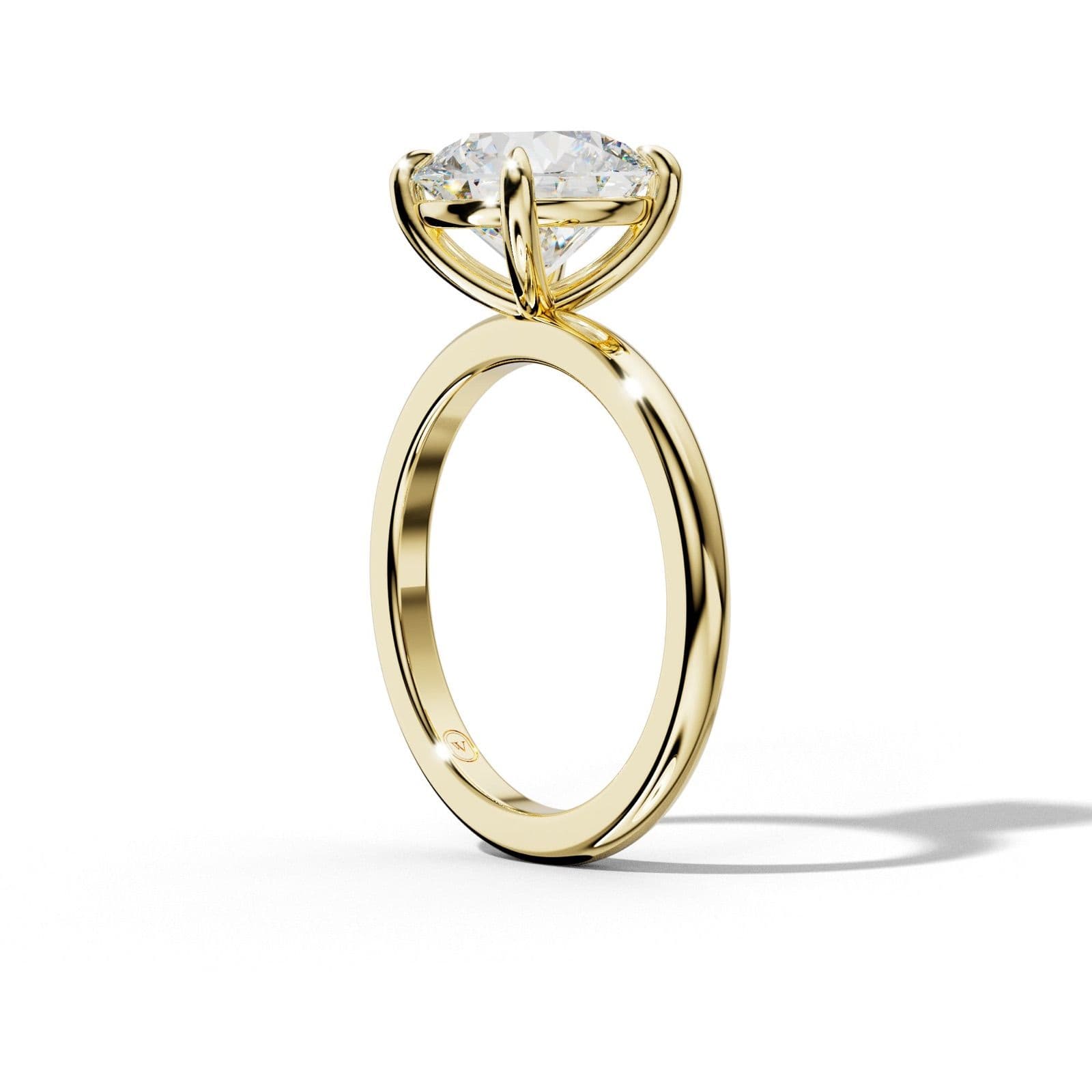 Alice Round Diamond Engagement Ring