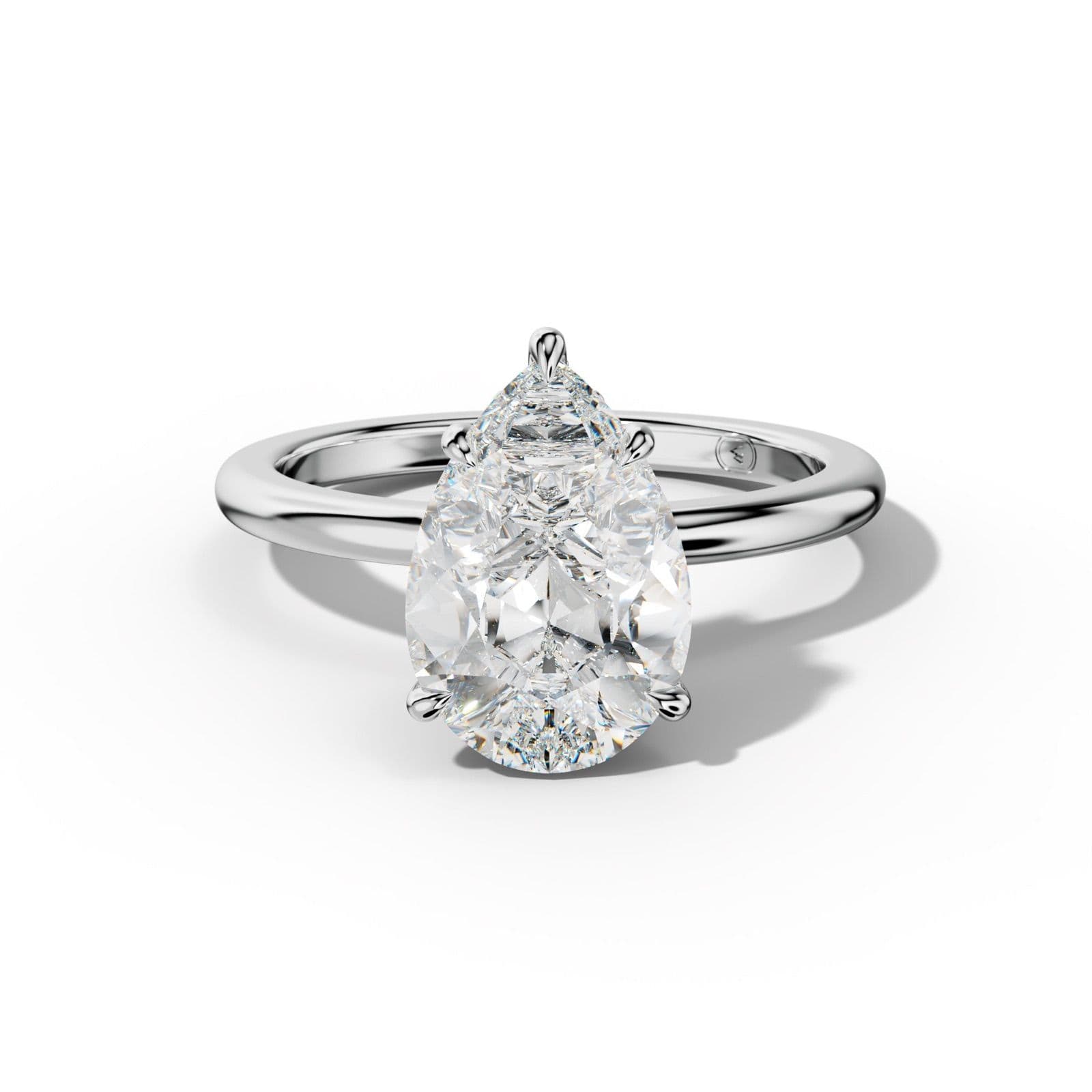 Sophia Pear Shape Diamond Engagement Ring