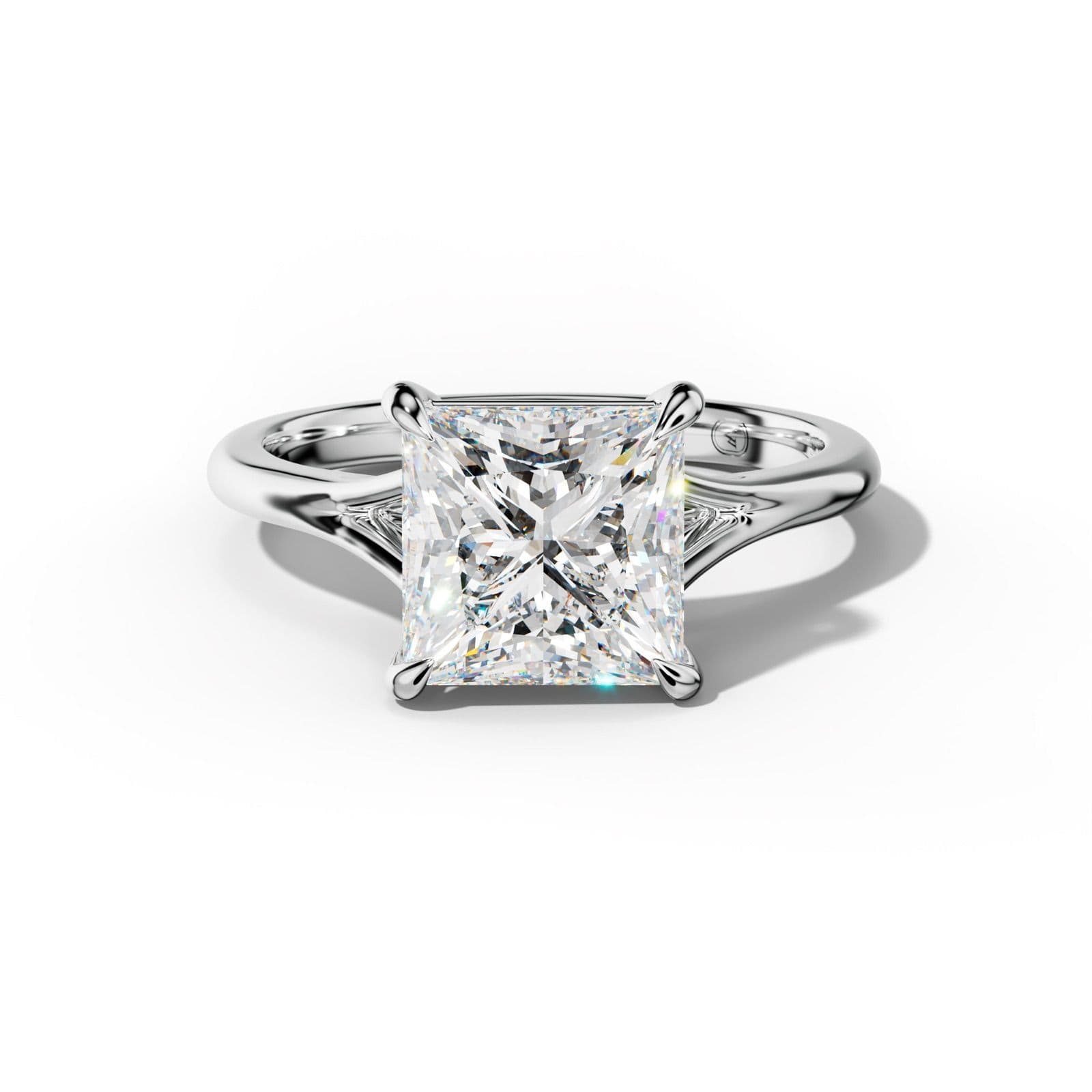 Jane Princess Cut Engagement Ring