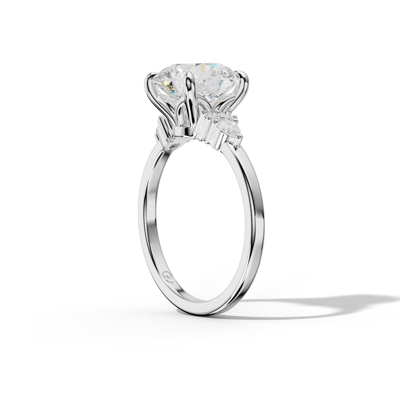 Sienna Round Diamond Engagement Ring