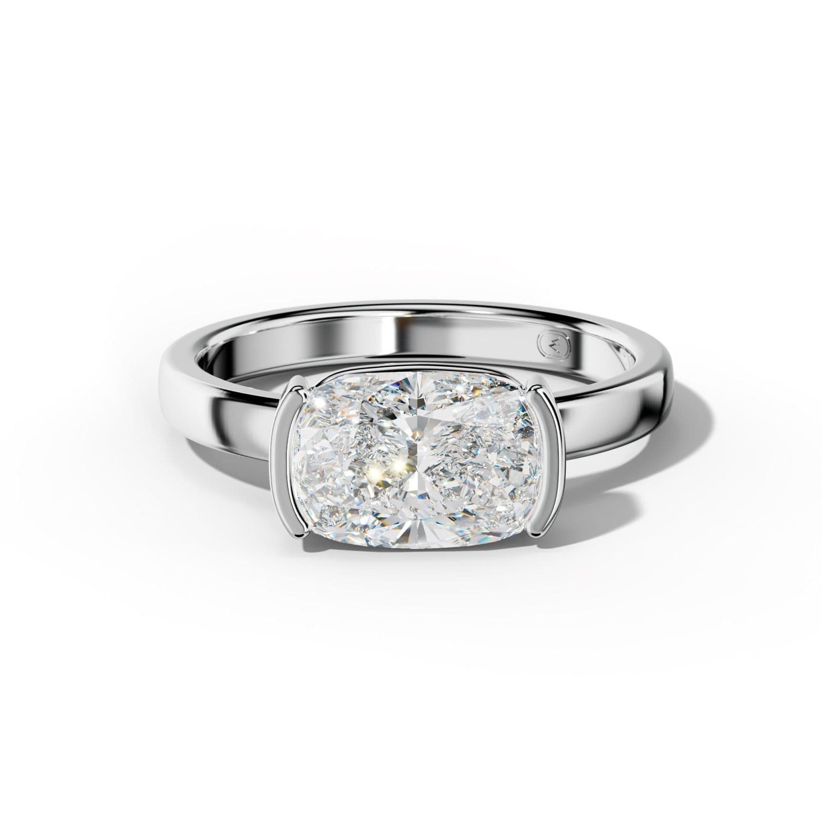 Delilah Elongated Cushion Cut Engagement Ring