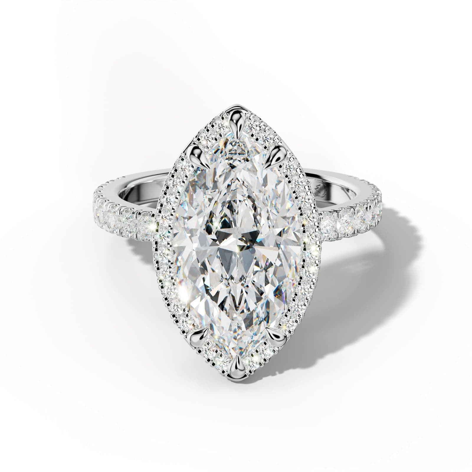 Violet Marquise Cut Engagement Ring