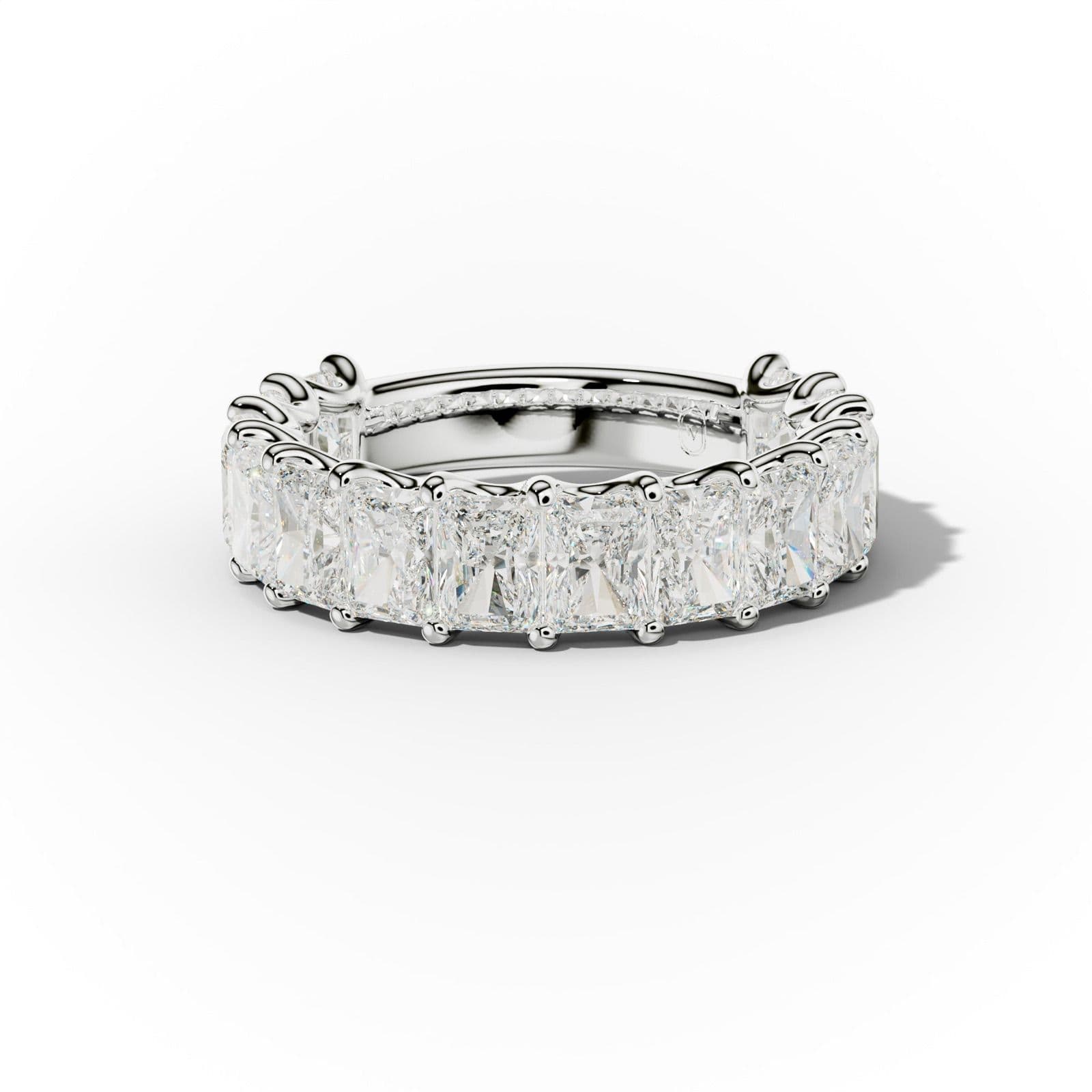 5.0 Carat Radiant Cut Diamond Anniversary Band
