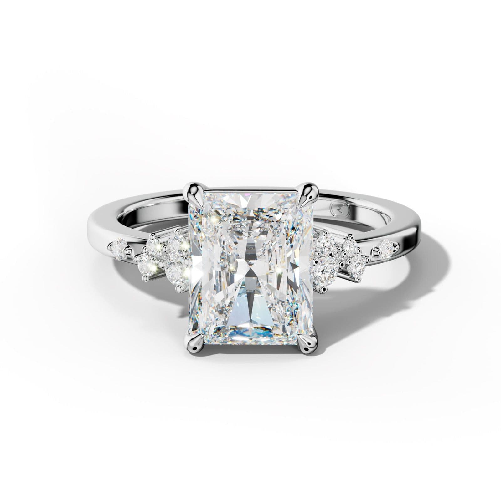Elise Radiant Cut Engagement Ring