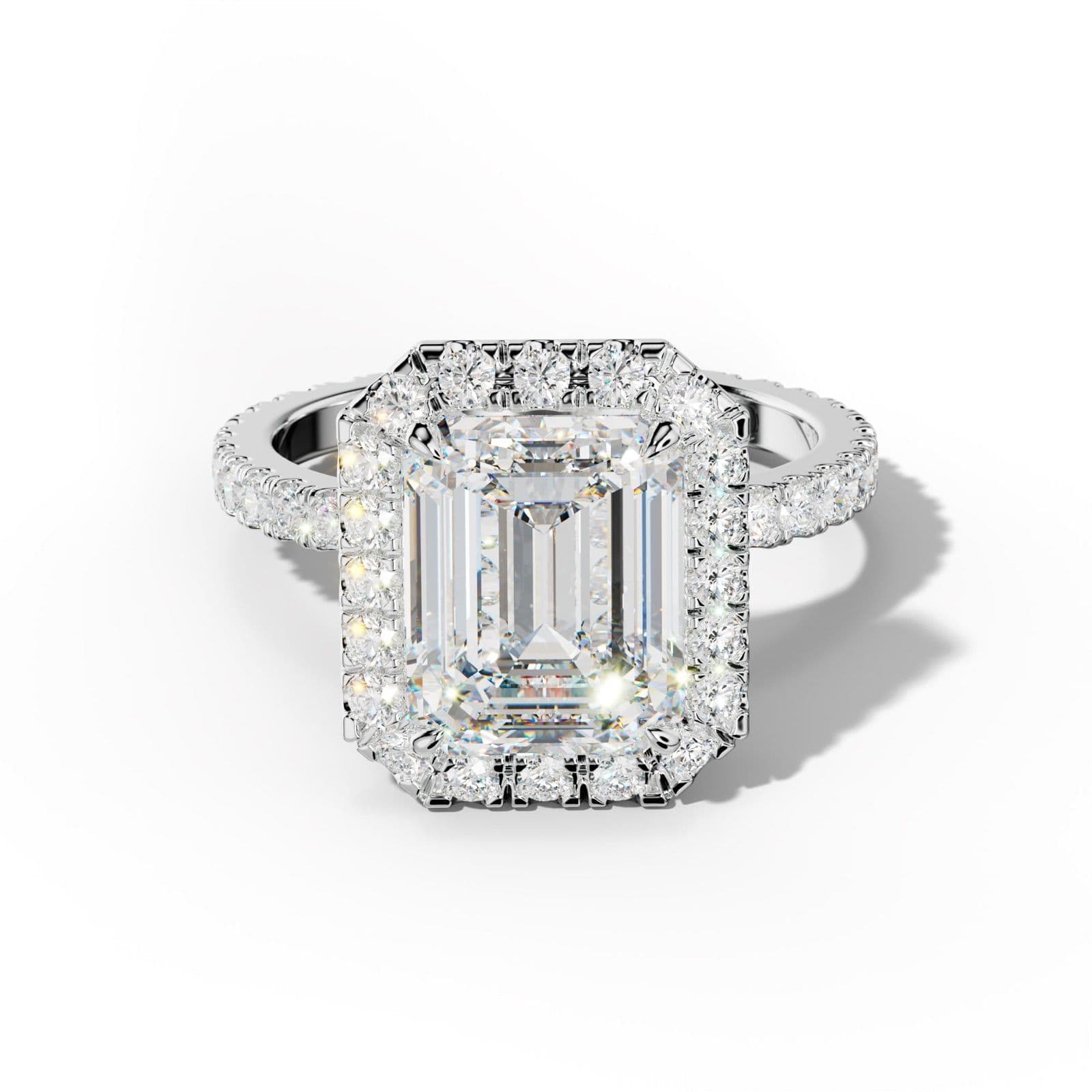 Sadie Emerald Cut Engagement Ring