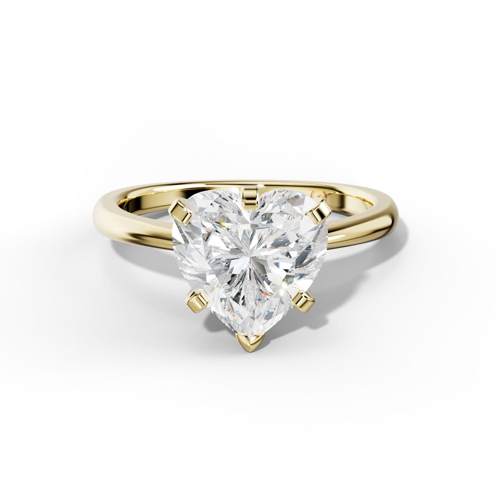 Molly Heart Diamond Engagement Ring