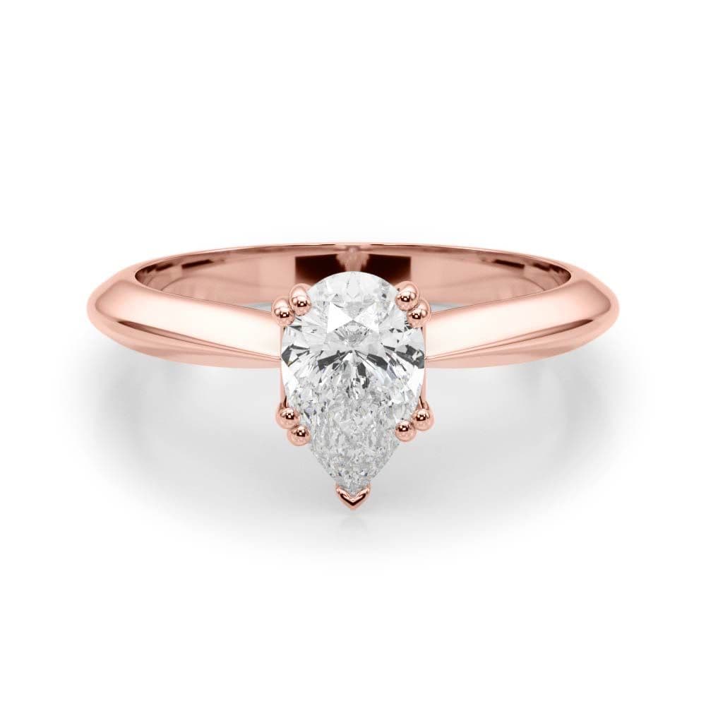 Ava Pear Diamond Solitaire Engagement Ring