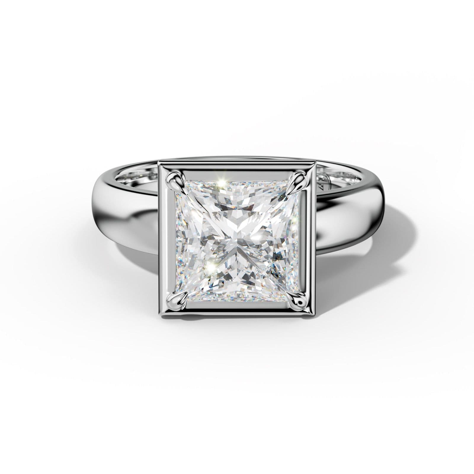 Giselle Princess Cut Engagement Ring