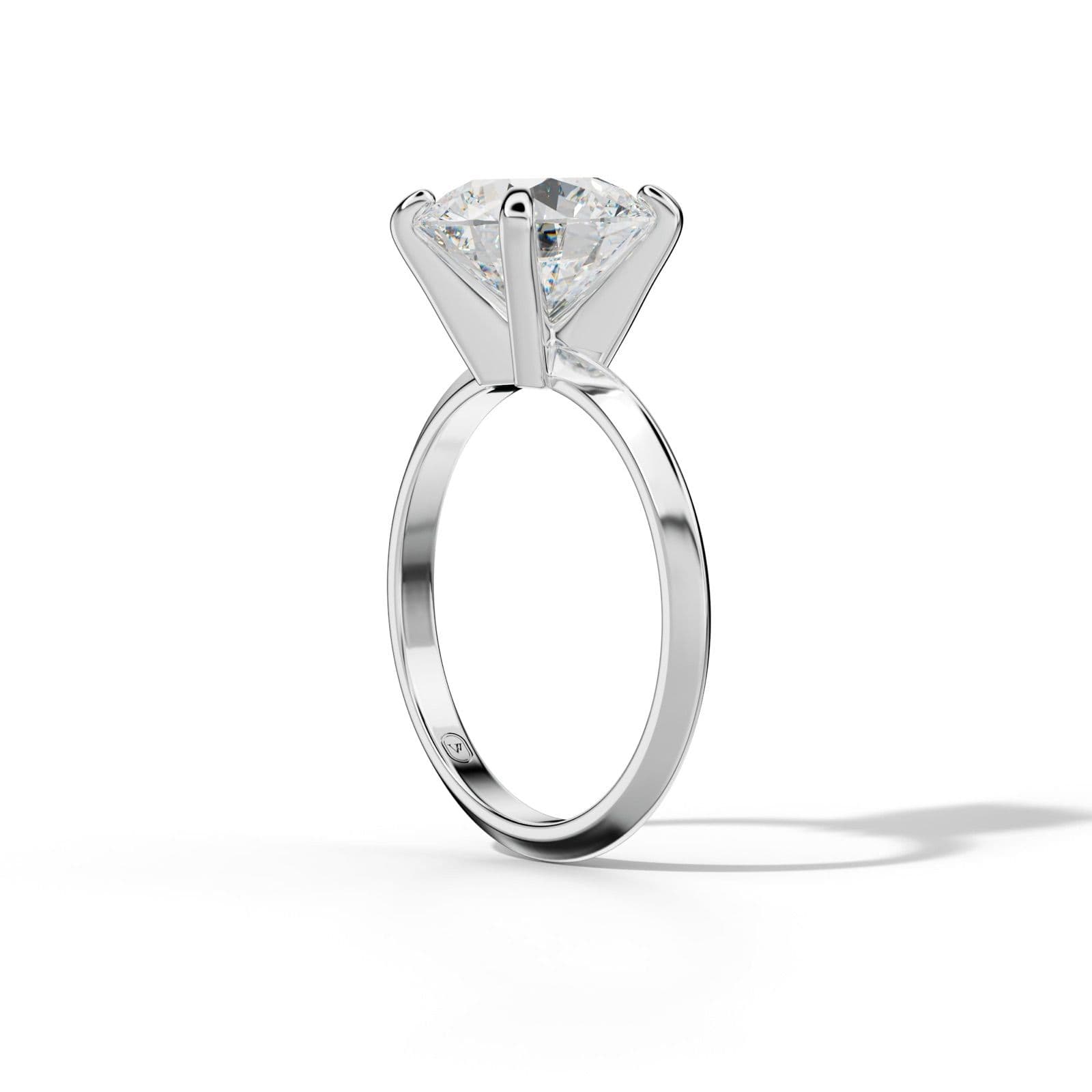 Tessa Round Diamond Engagement Ring