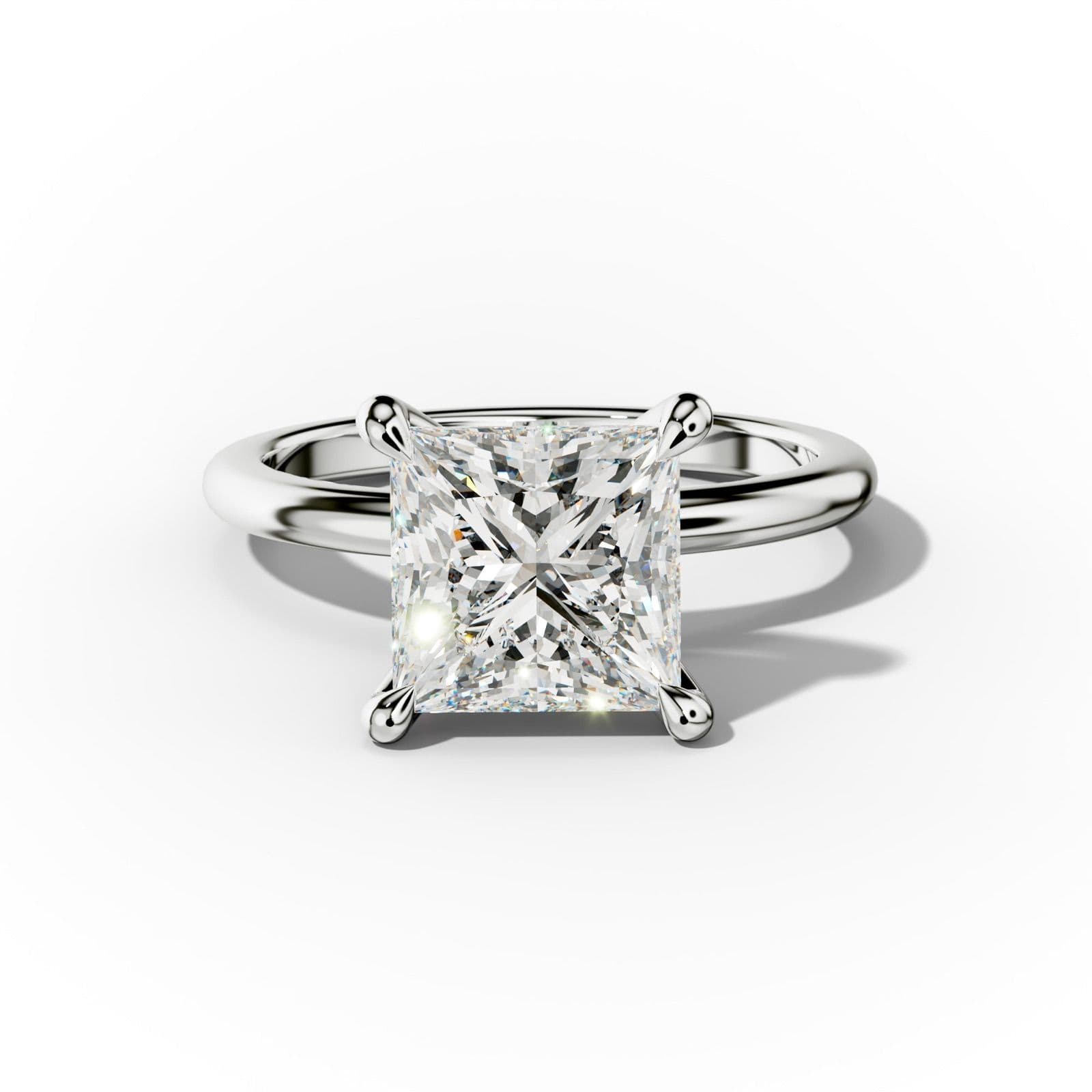 Lily Princess Cut Engagement Ring