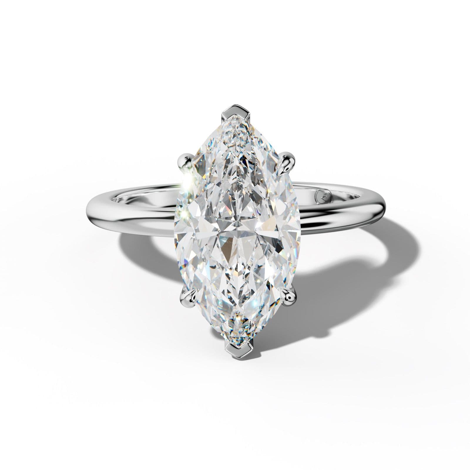 Ayla Marquise Diamond Engagement Ring