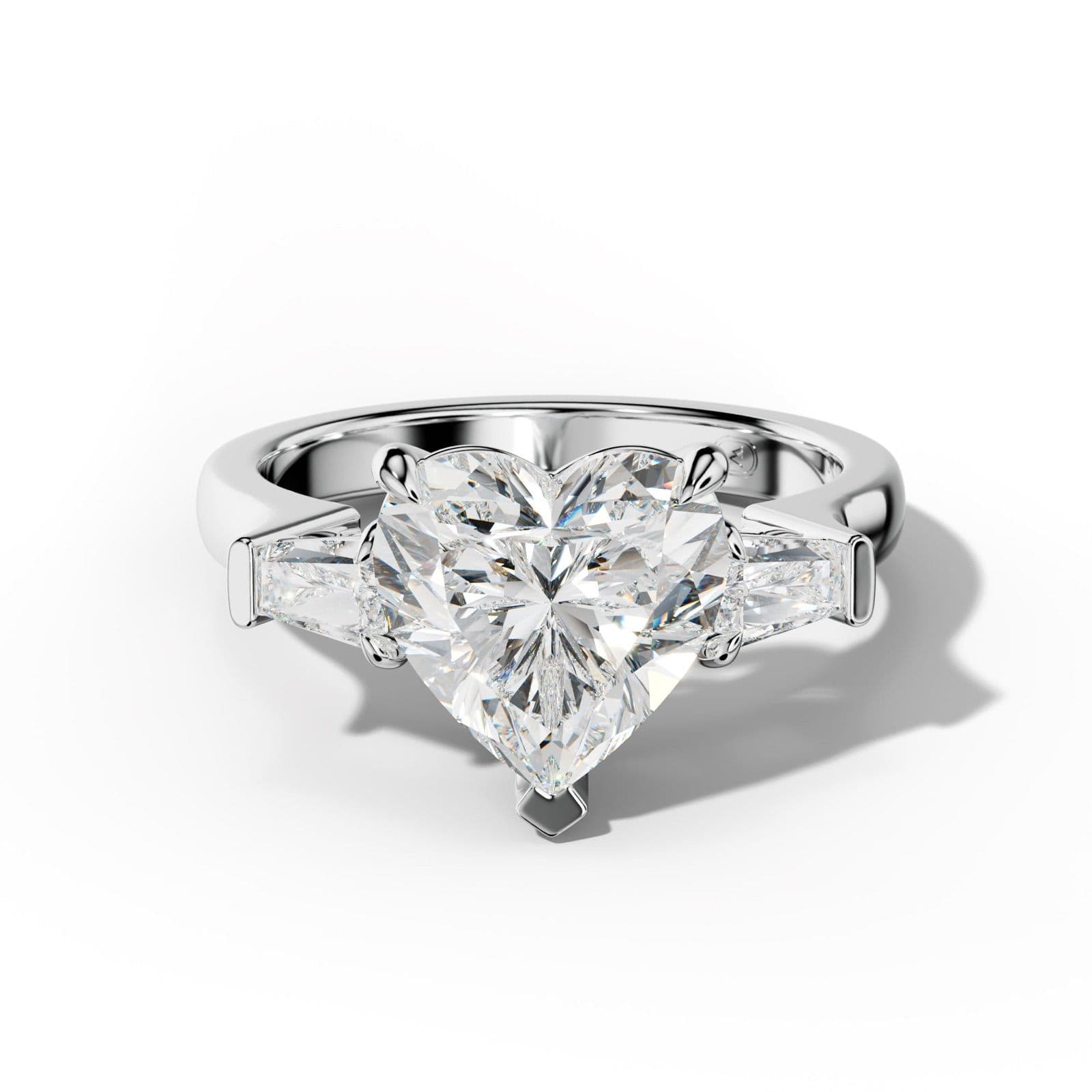 Zaria Heart Cut Engagement Ring