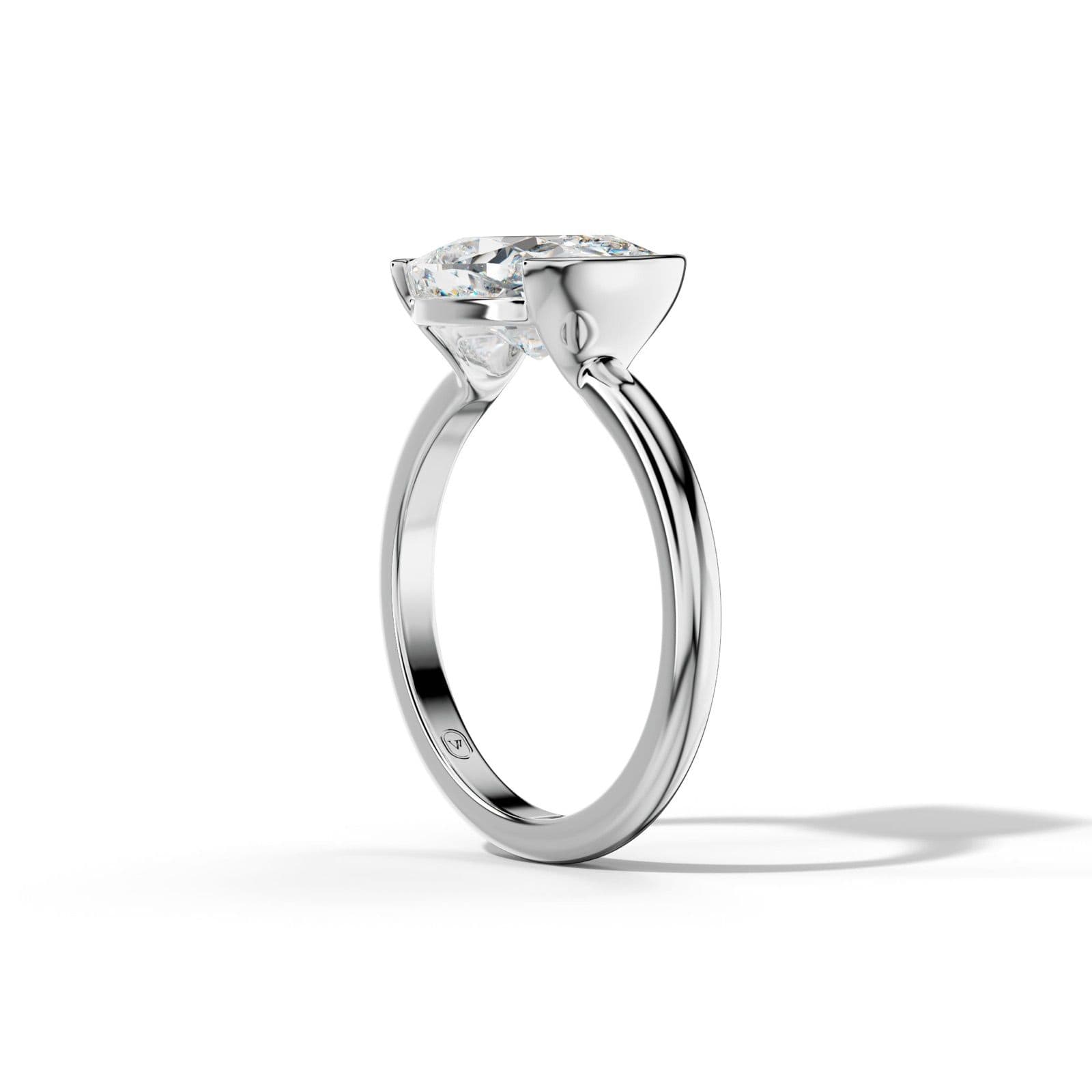 Azalea Cushion Diamond Engagement Ring