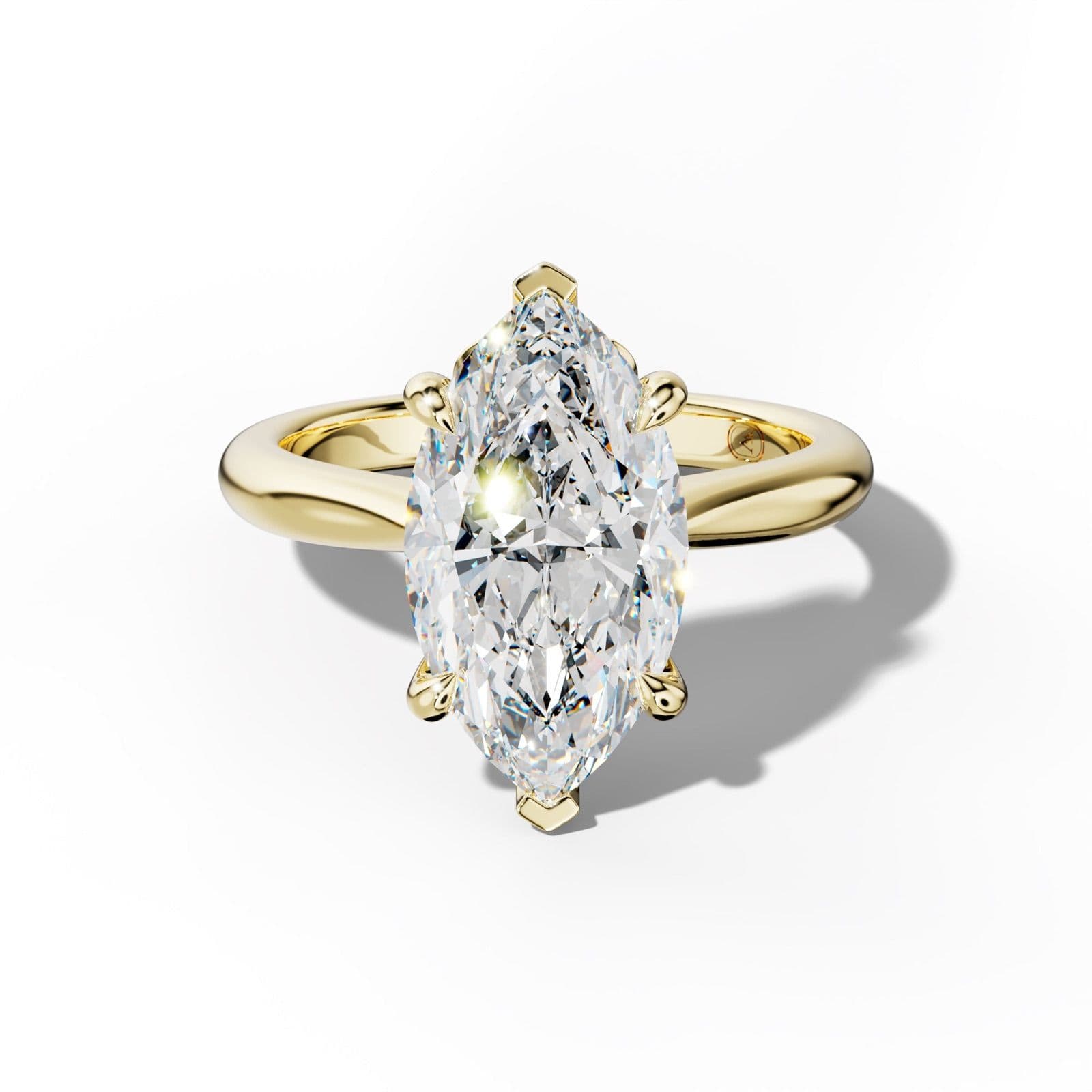 Miranda Marquise Diamond Engagement Ring