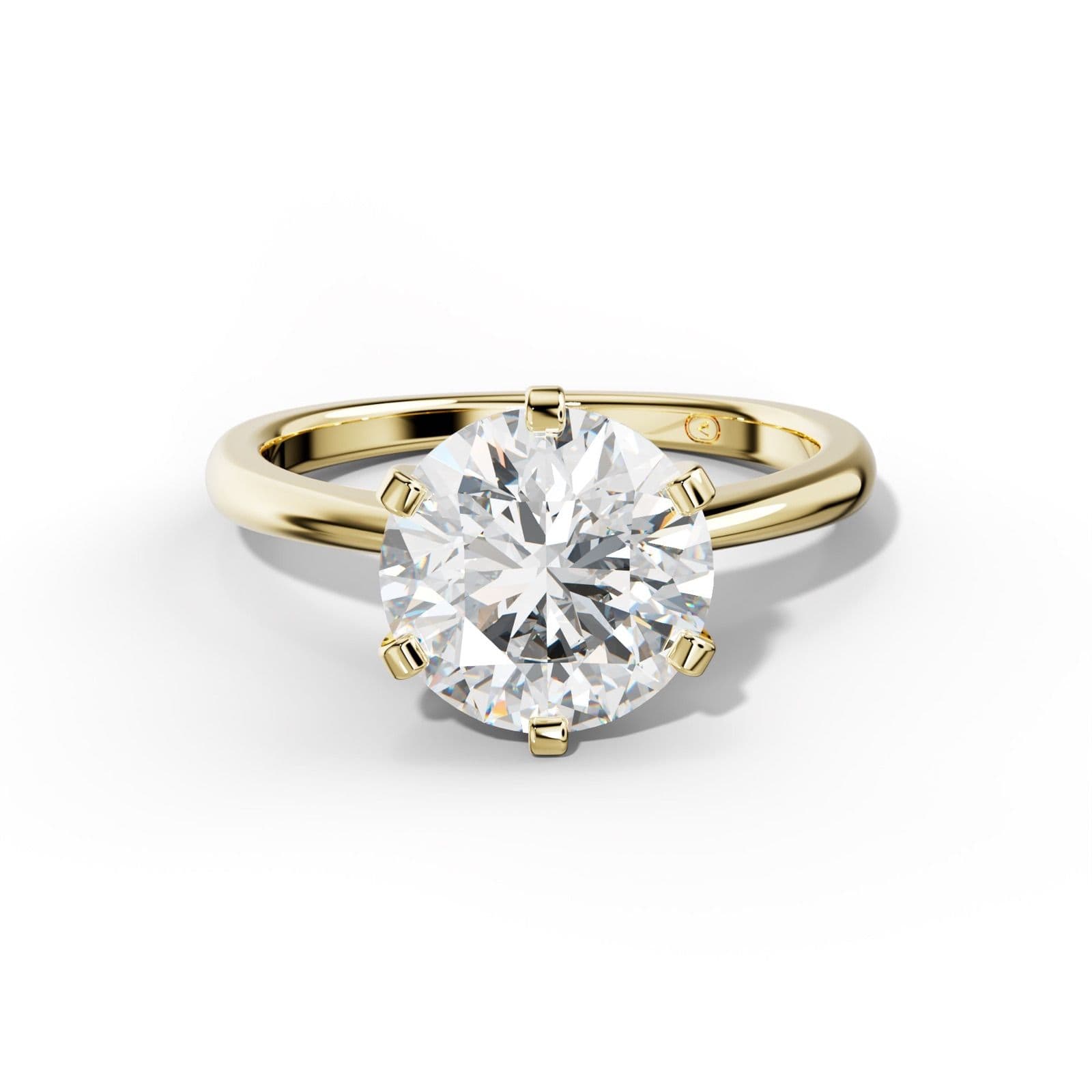 Molly Round Diamond Engagement Ring