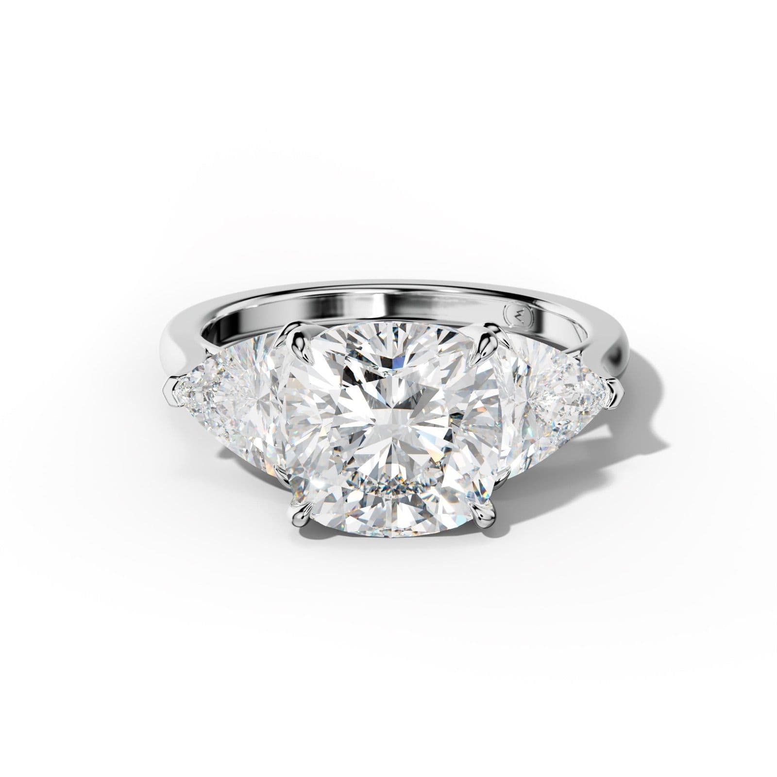 Ivy Cushion Cut Engagement Ring