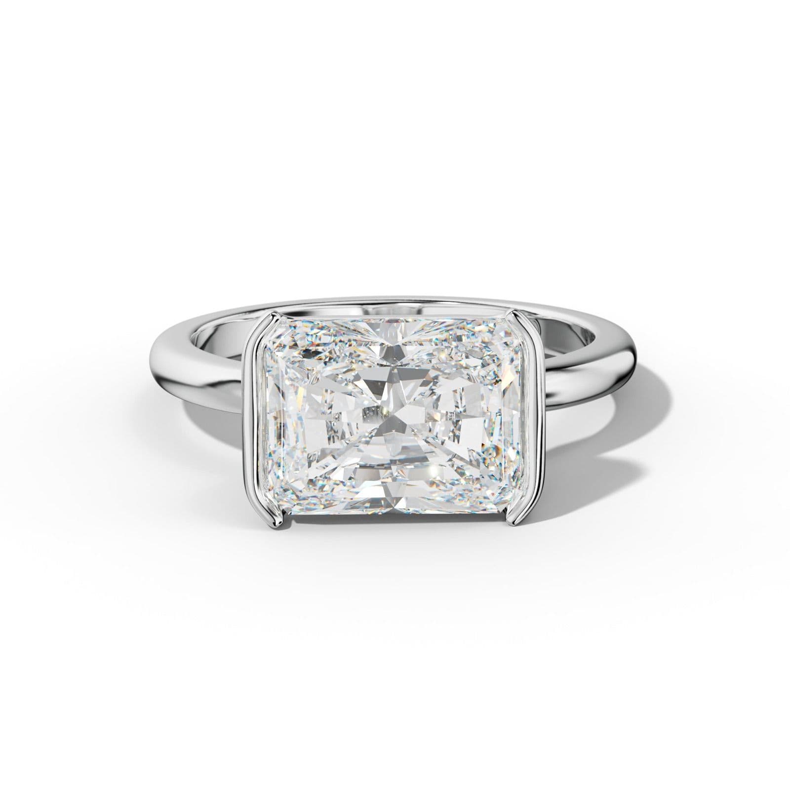 Azalea Radiant Diamond Engagement Ring