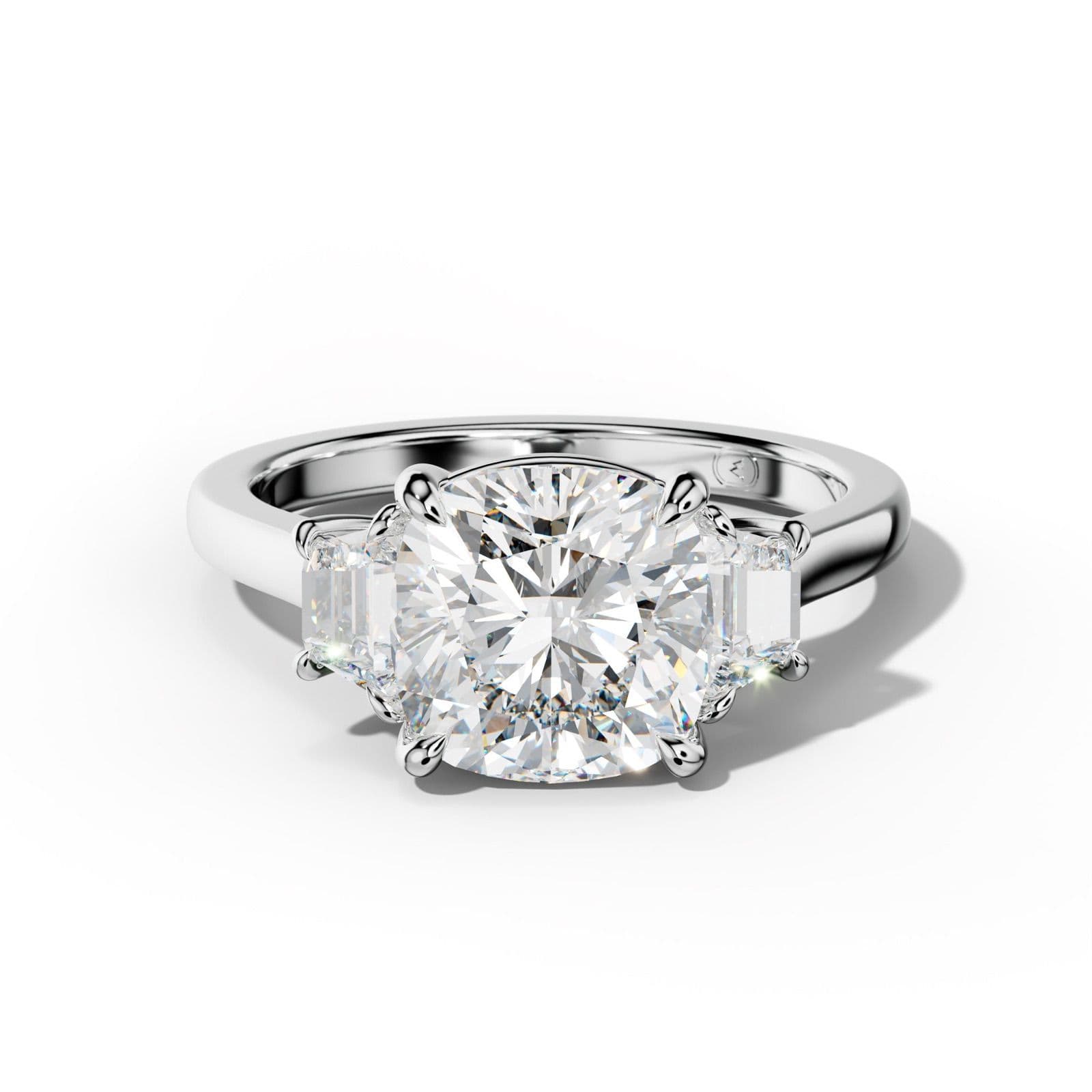 Emery Cushion Cut Engagement Ring