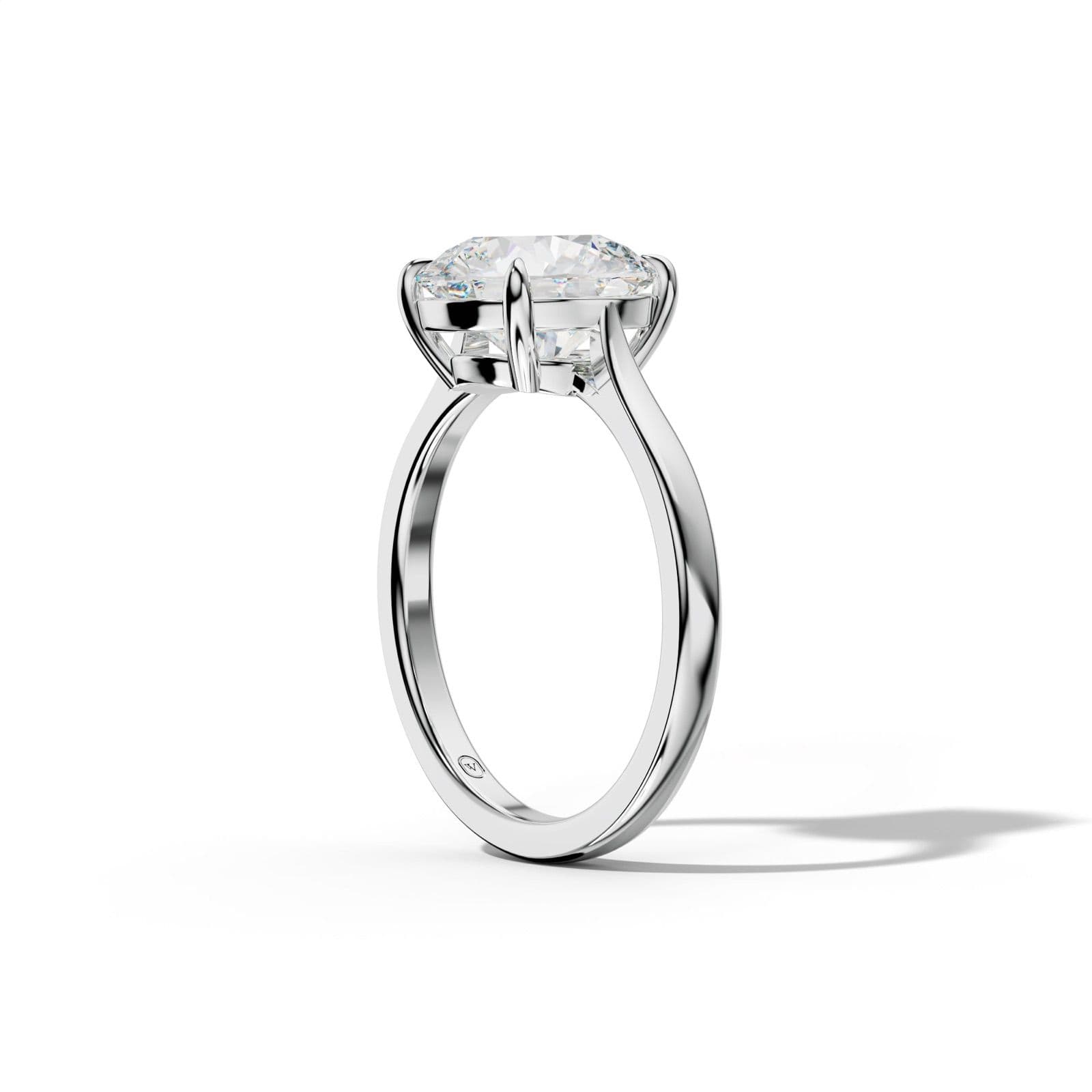 Freya Round Diamond Engagement Ring