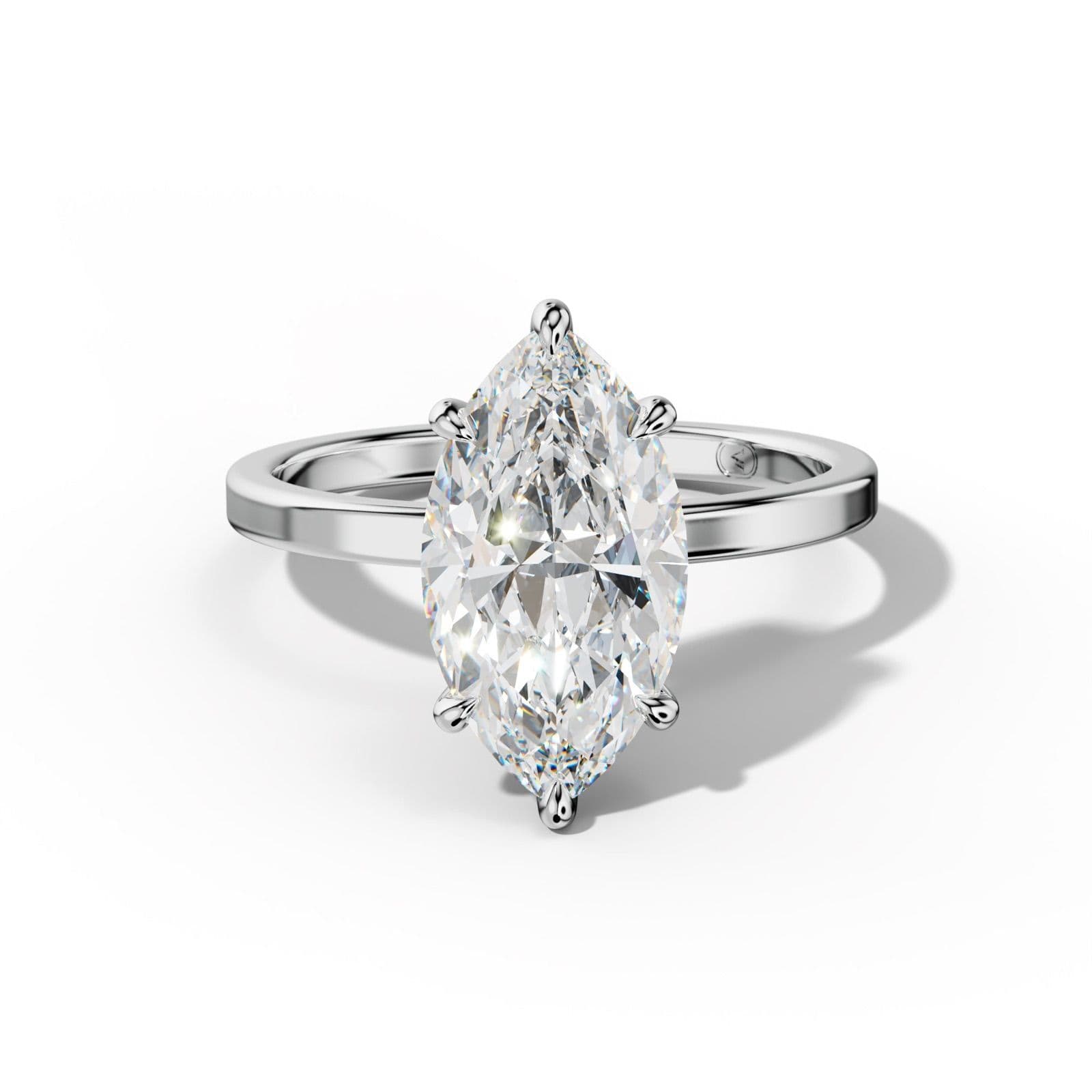 Emma Marquise Cut Diamond Engagement Ring