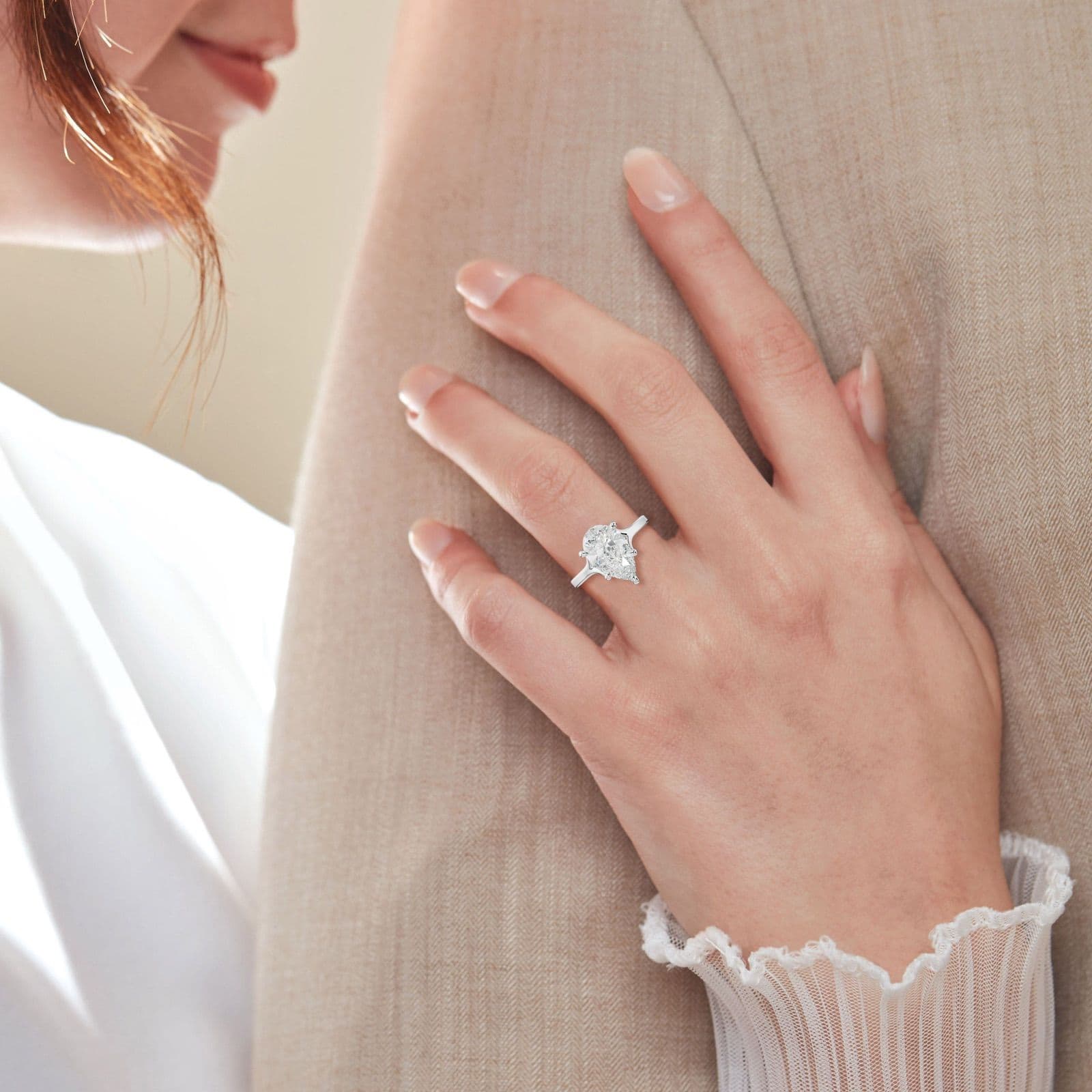 Alicia Pear Shape Engagement Ring