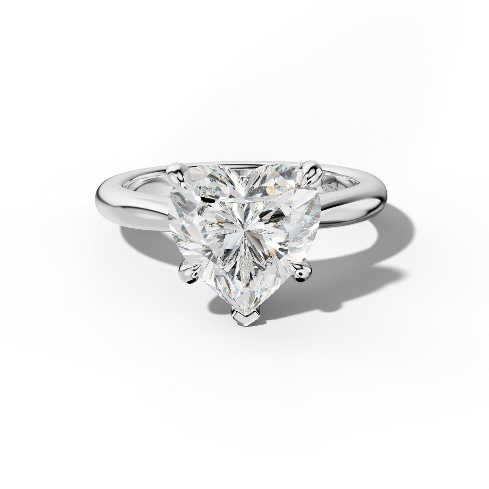 Miranda Heart Diamond Engagement Ring