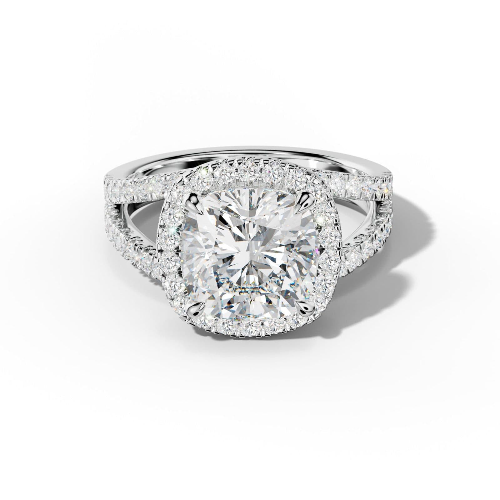 Ariel Cushion Diamond Engagement Ring