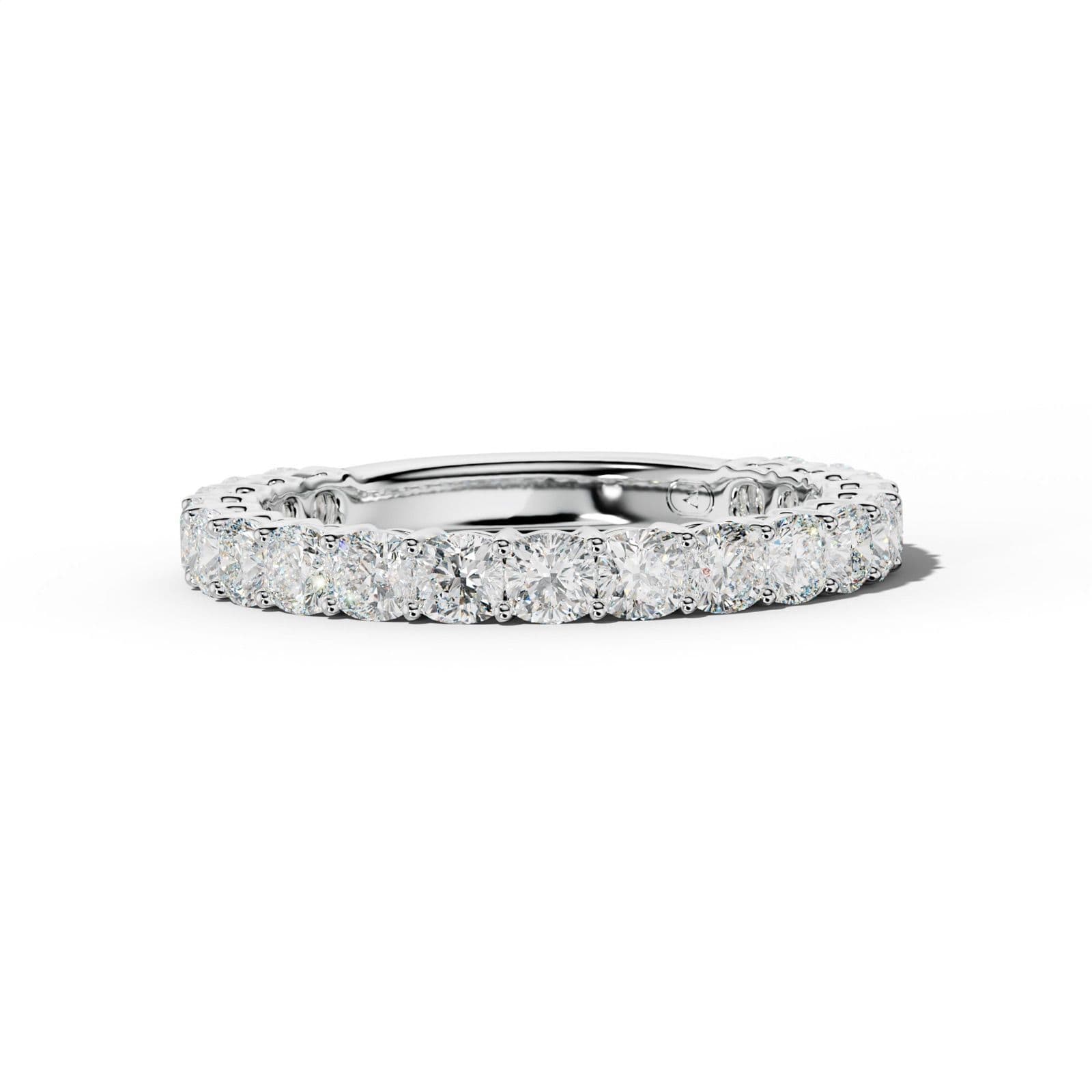2.0 Carat Cushion Diamond 3/4 Anniversary Band