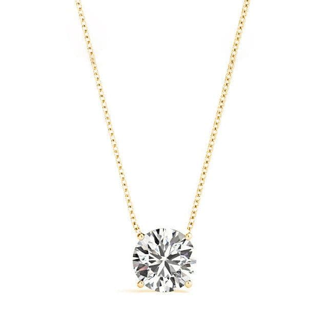 1/3 ct. Lab Diamond Solitaire Necklace