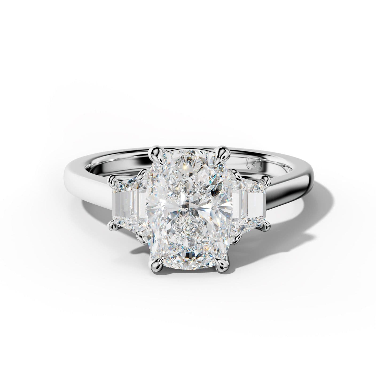 Emery Elongated Cushion Cut Engagement Ring