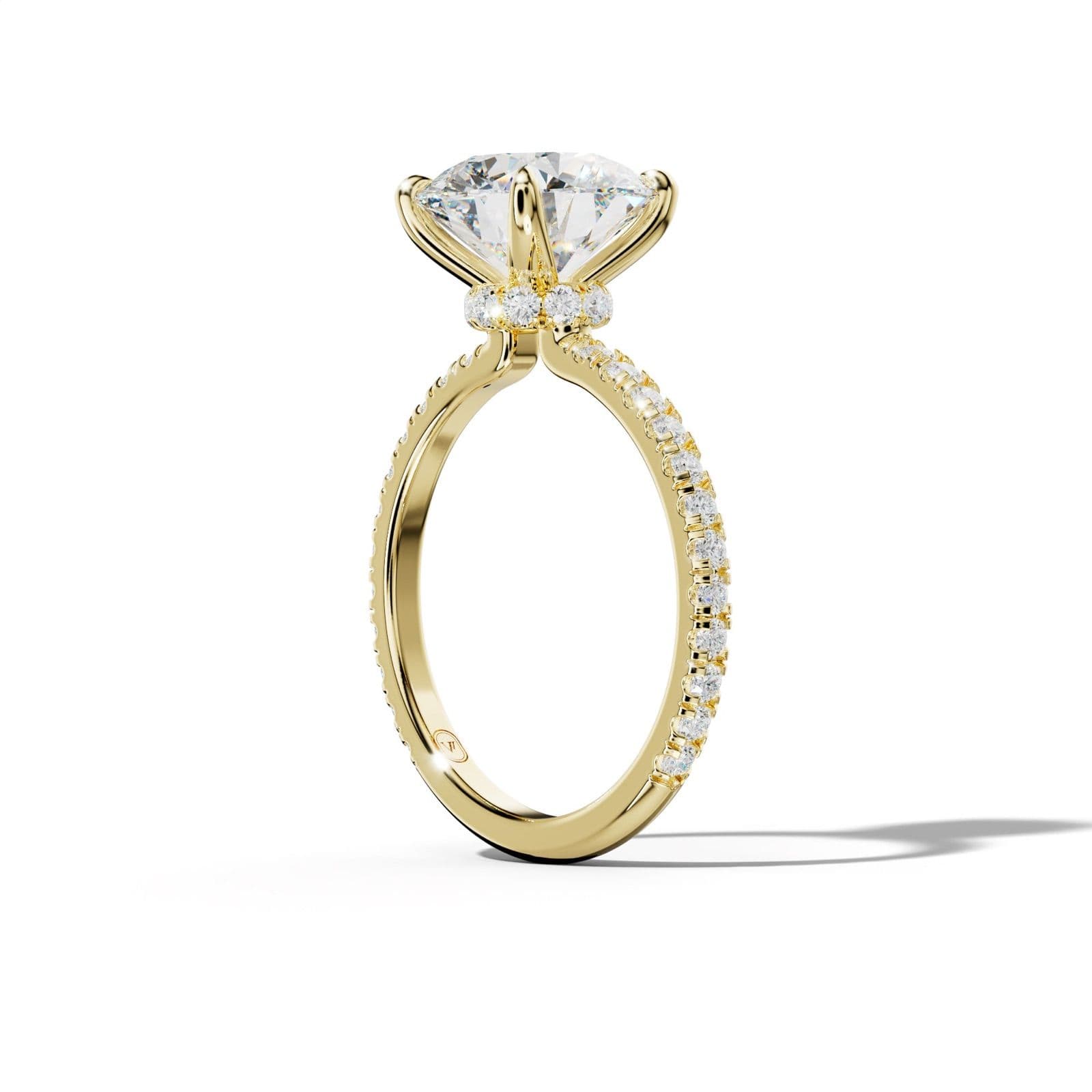 Abigail Round Diamond Engagement Ring