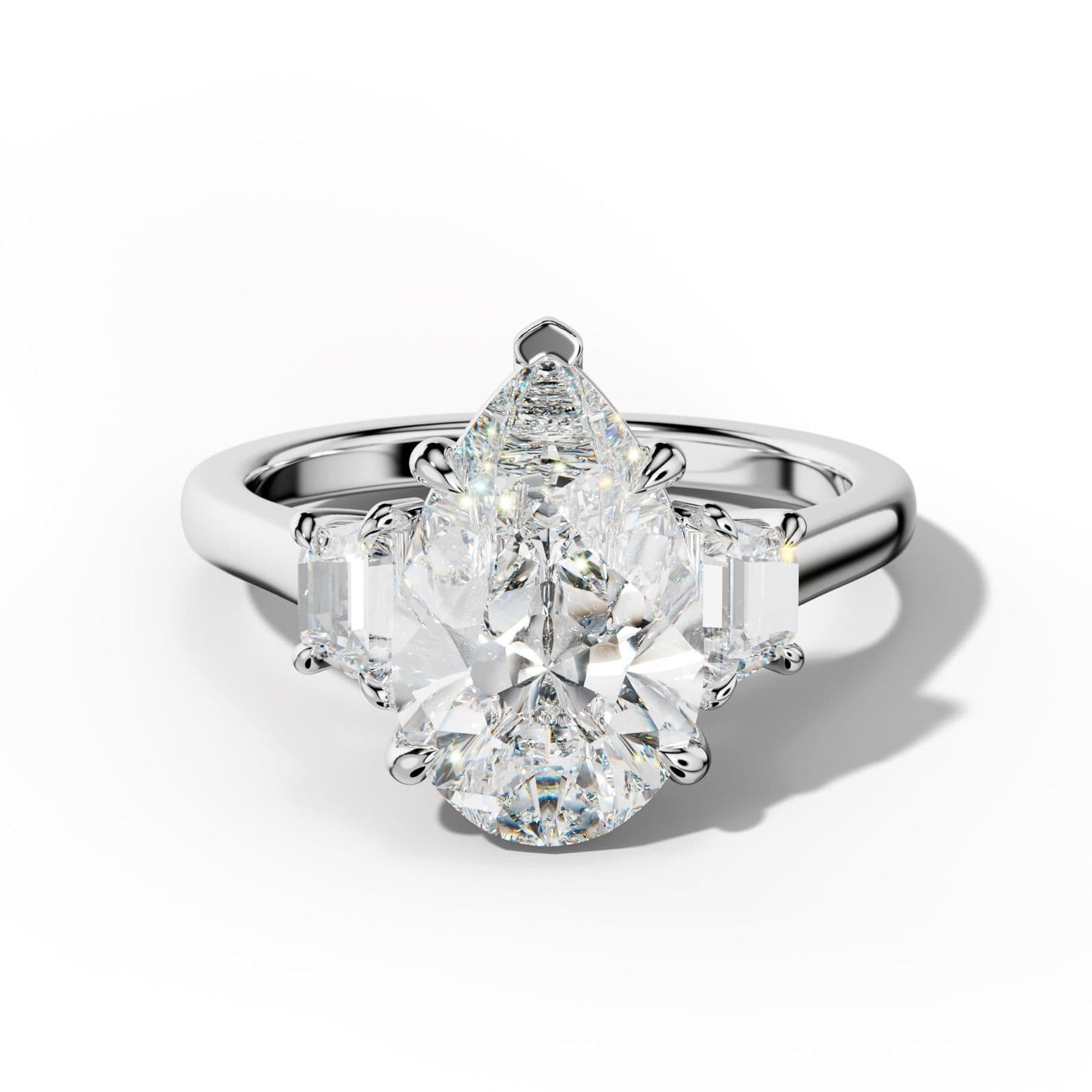 Emery Pear Shape Engagement Ring