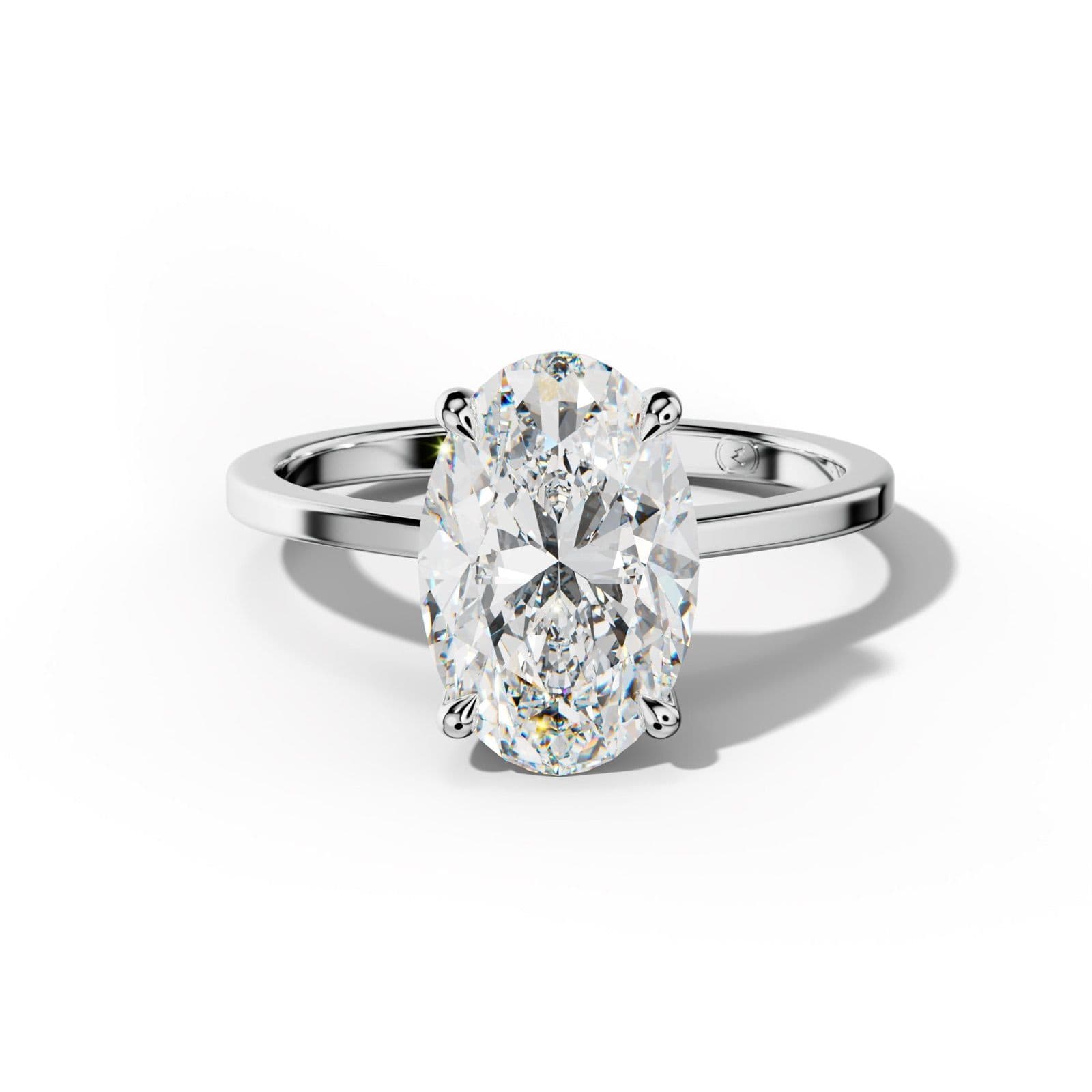 Camila Oval Diamond Engagement Ring