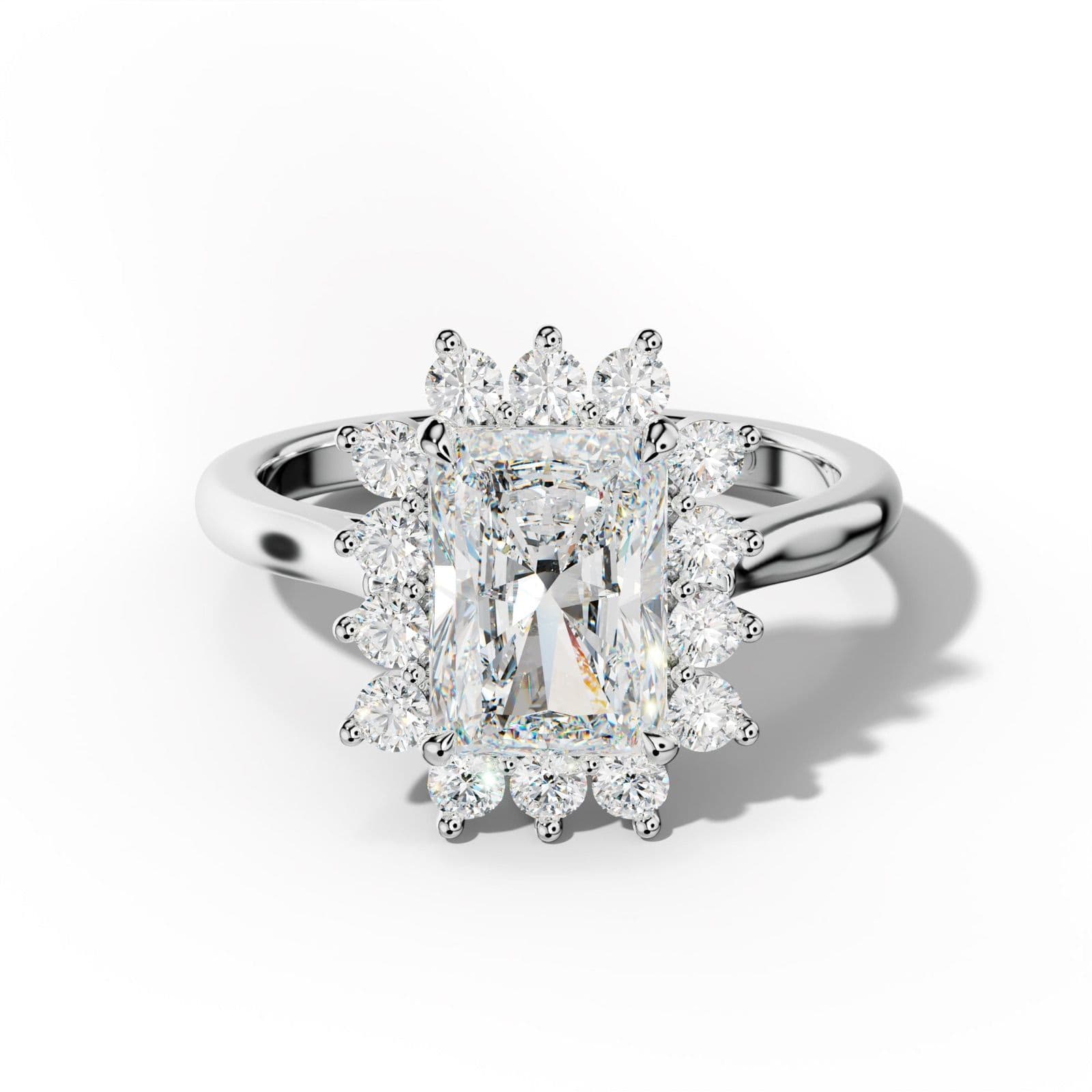 Lillian Radiant Cut Engagement Ring