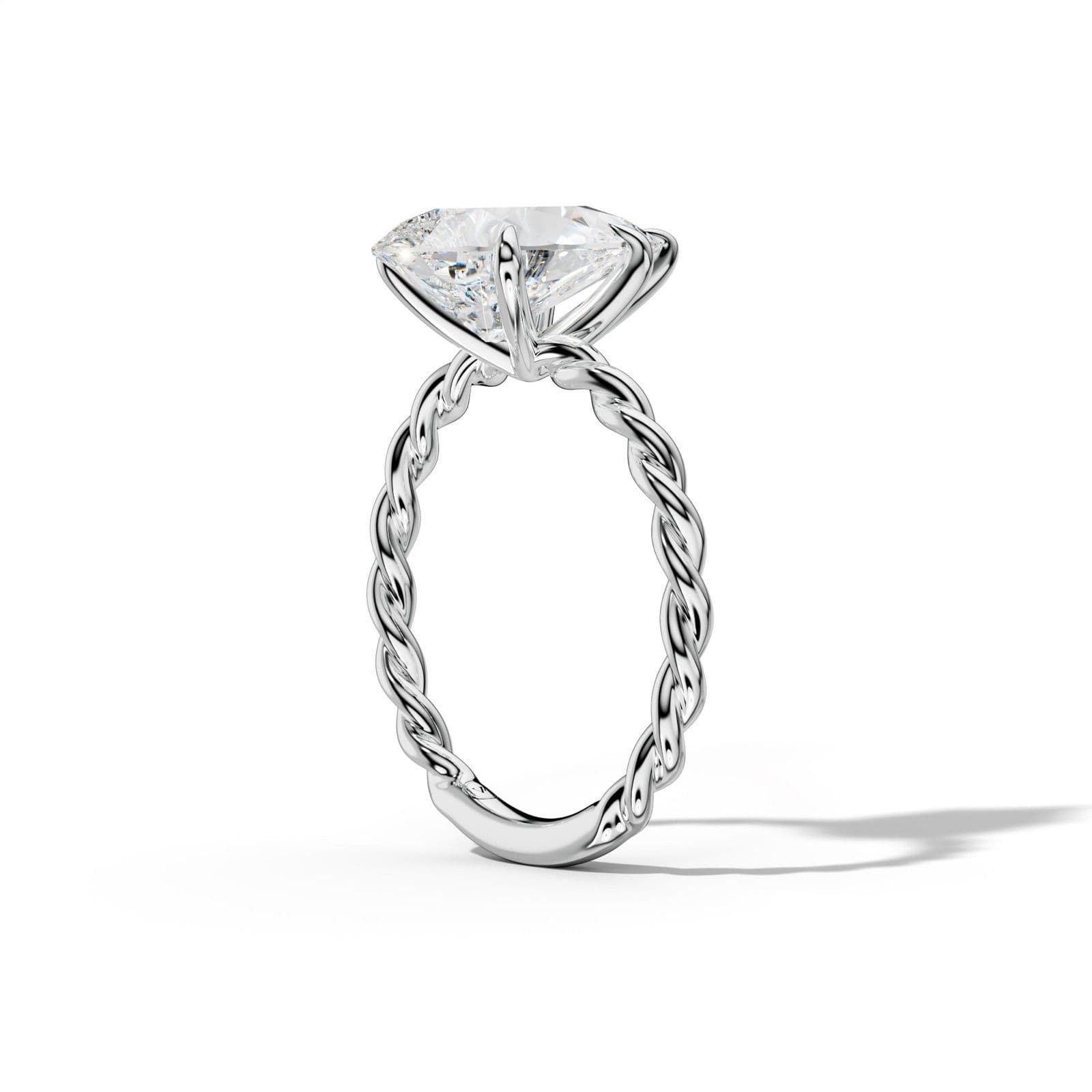 Sunny Pear Shape Engagement Ring