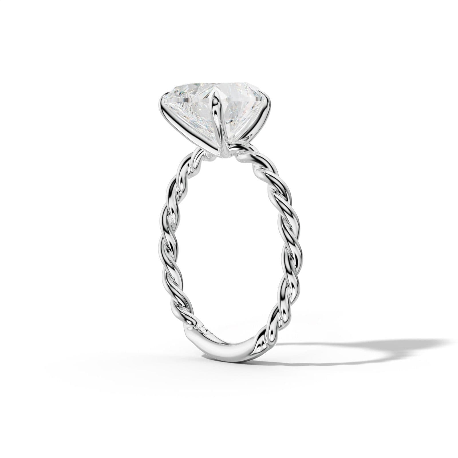 Sunny Heart Diamond Engagement Ring