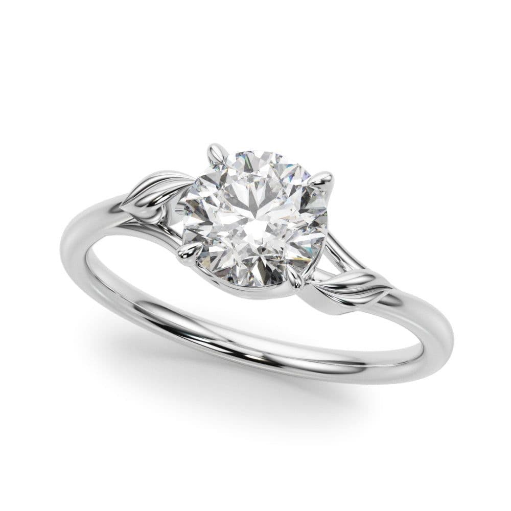 Eden Round Diamond Solitaire Engagement Ring