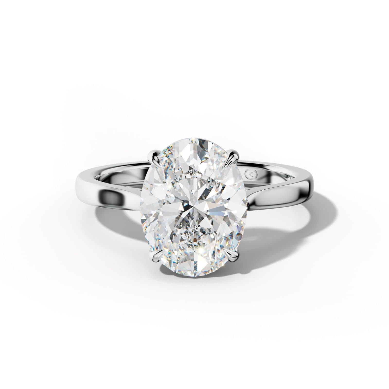 Freya Oval Diamond Engagement Ring