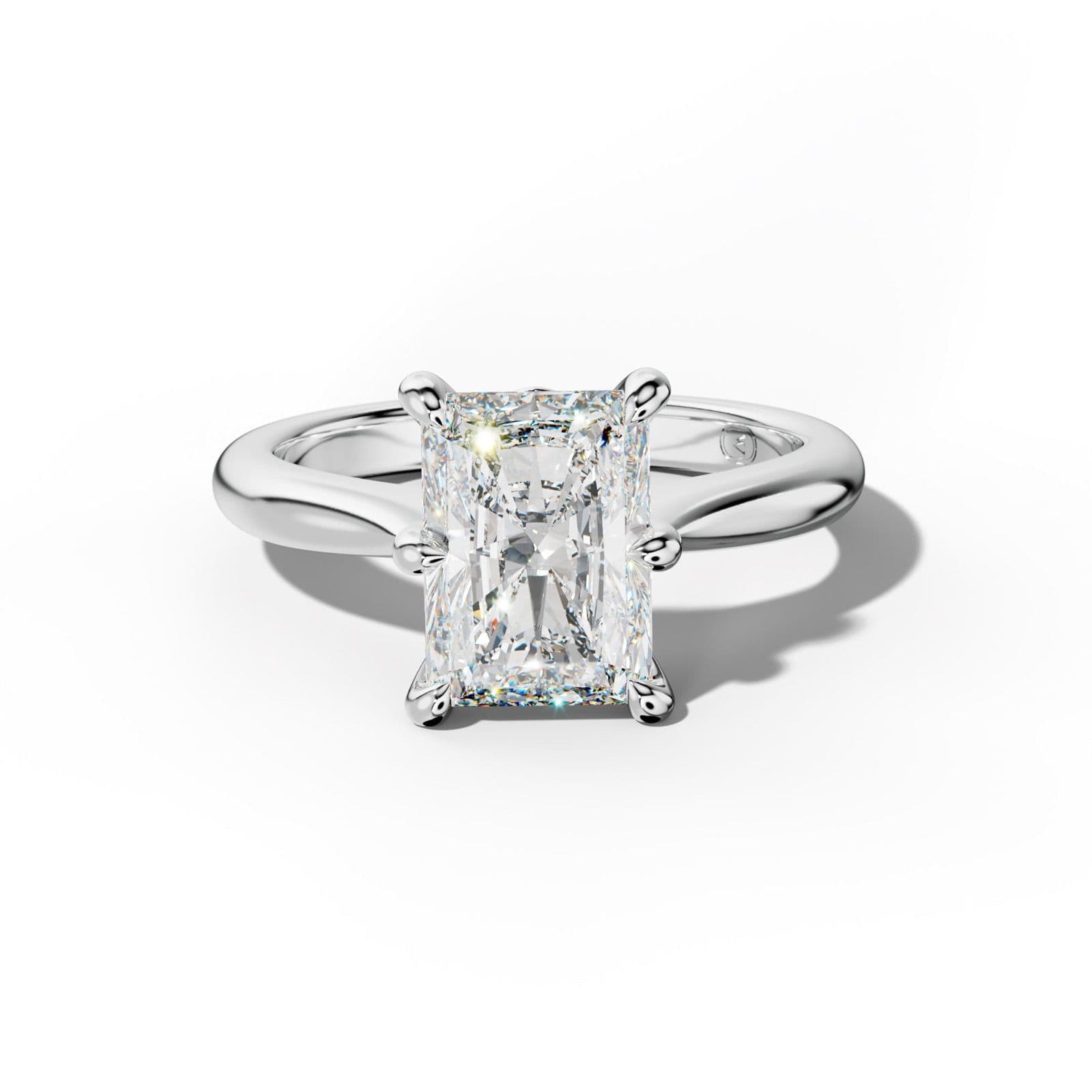 Miranda Radiant Diamond Engagement Ring