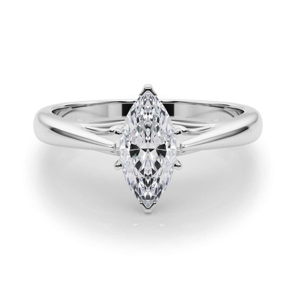 Katerina Marquise Diamond Solitaire Engagement Ring