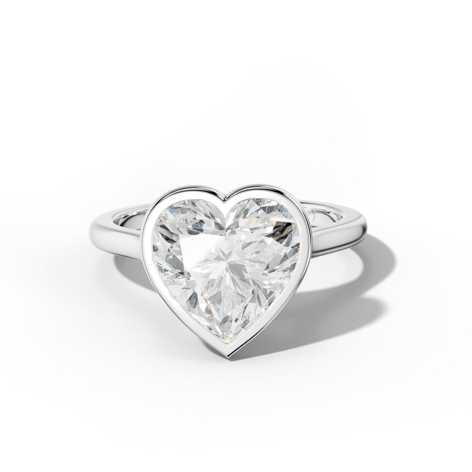 Nova Heart Diamond Engagement Ring