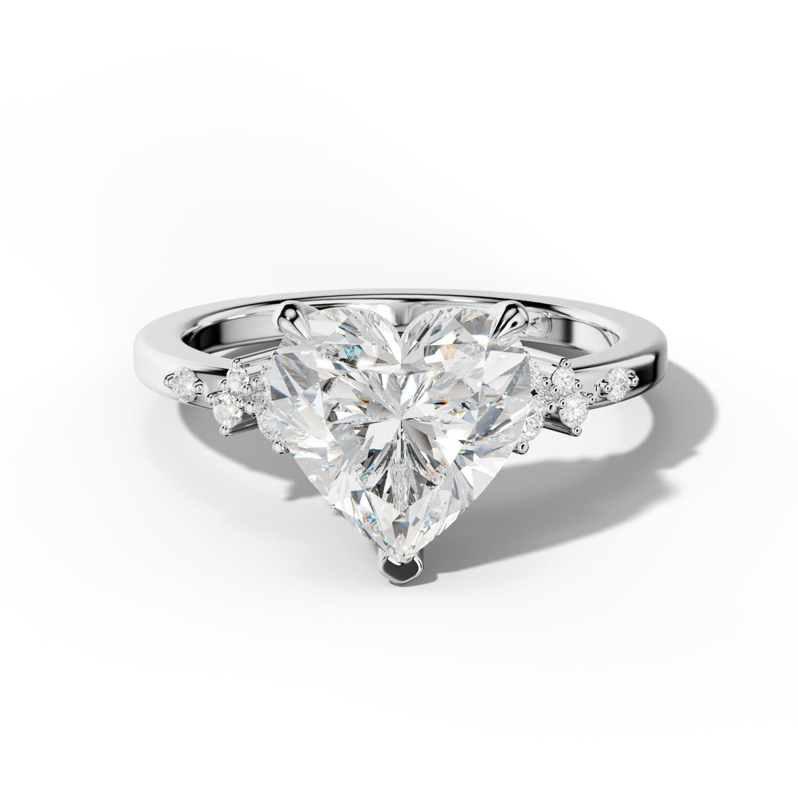 Elise Heart Cut Engagement Ring