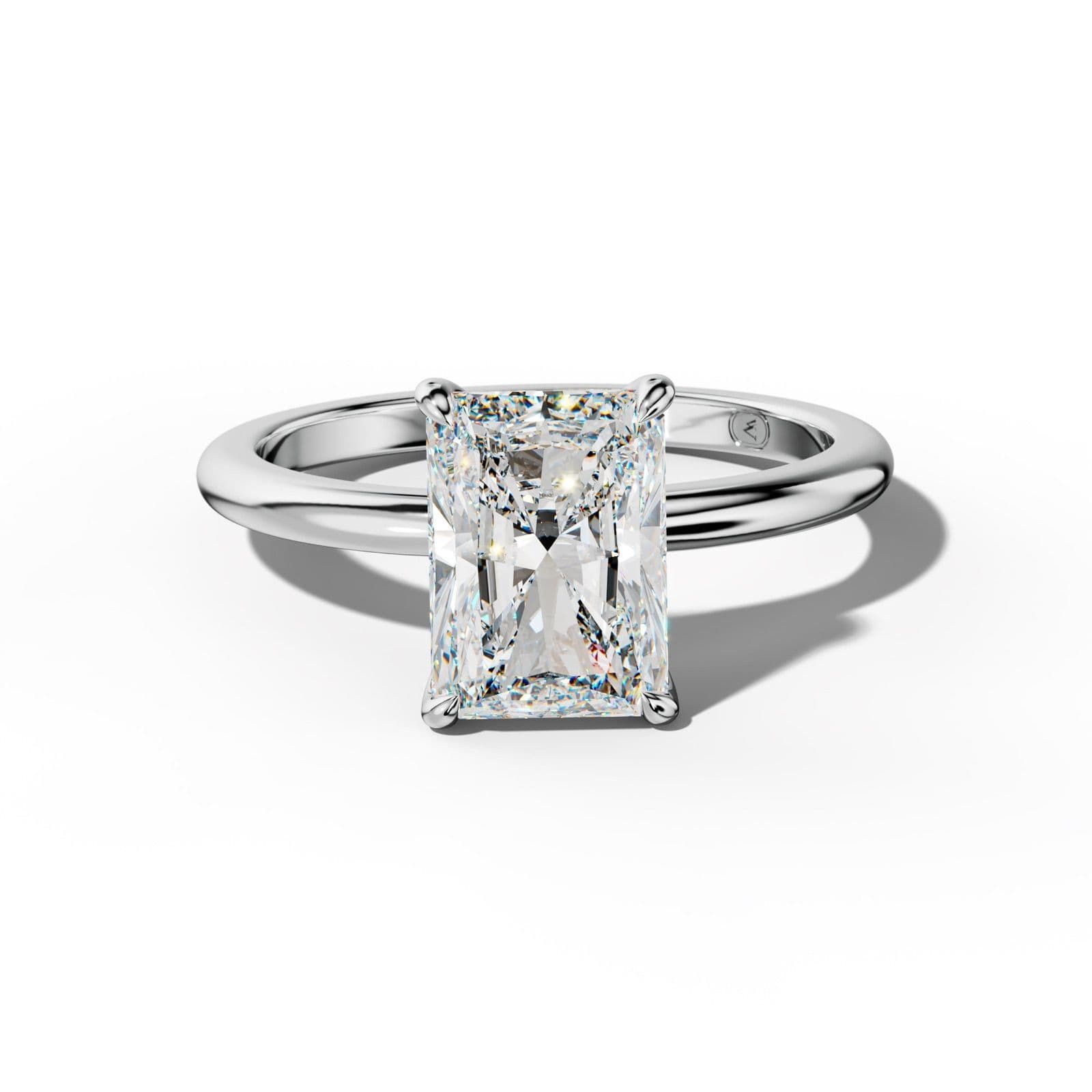 Ayla Radiant Diamond Engagement Ring