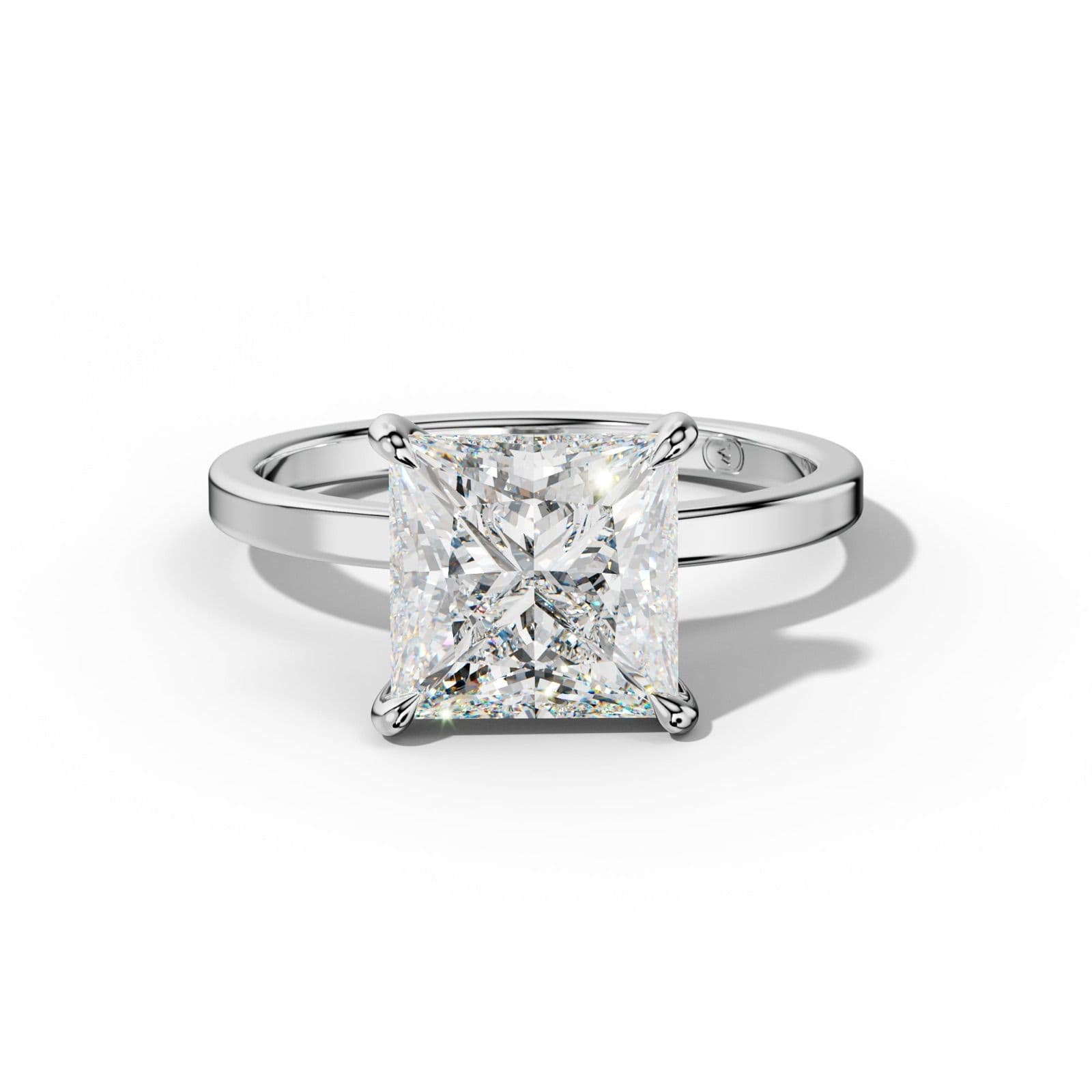 Emma Princess Cut Diamond Engagement Ring