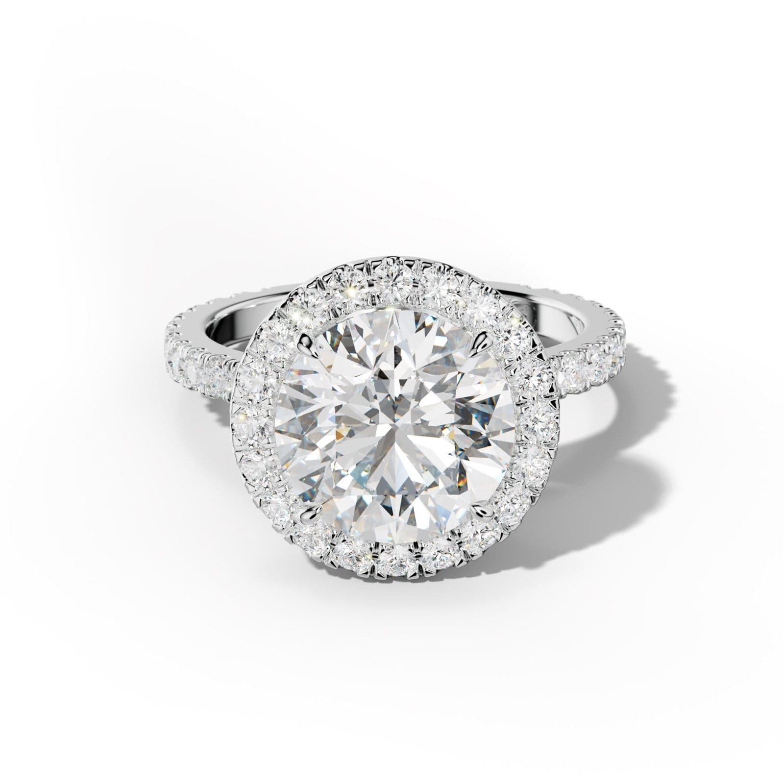 Sadie Round Diamond Engagement Ring